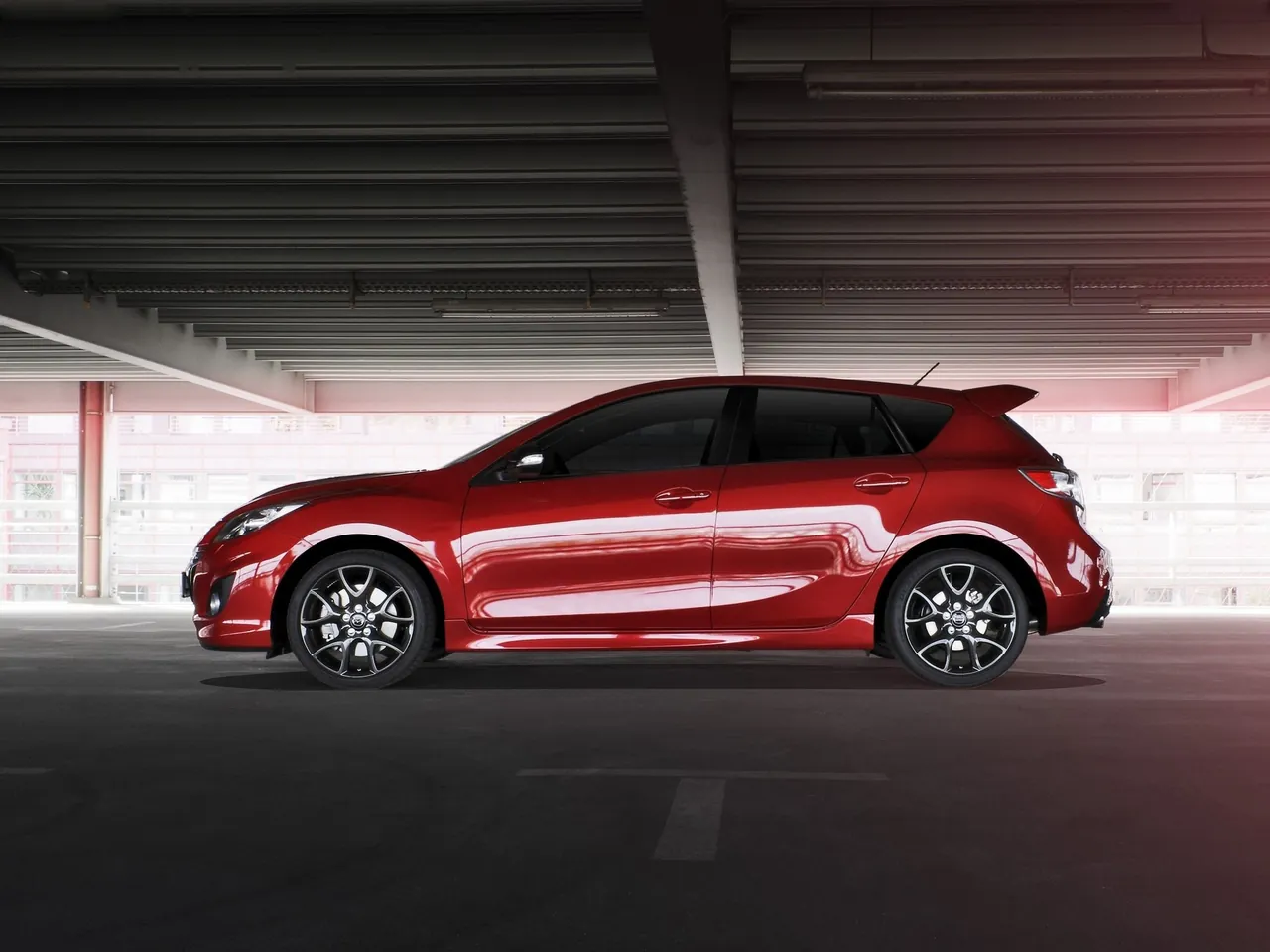 Mazda 3 MPS (2013) – boční profil