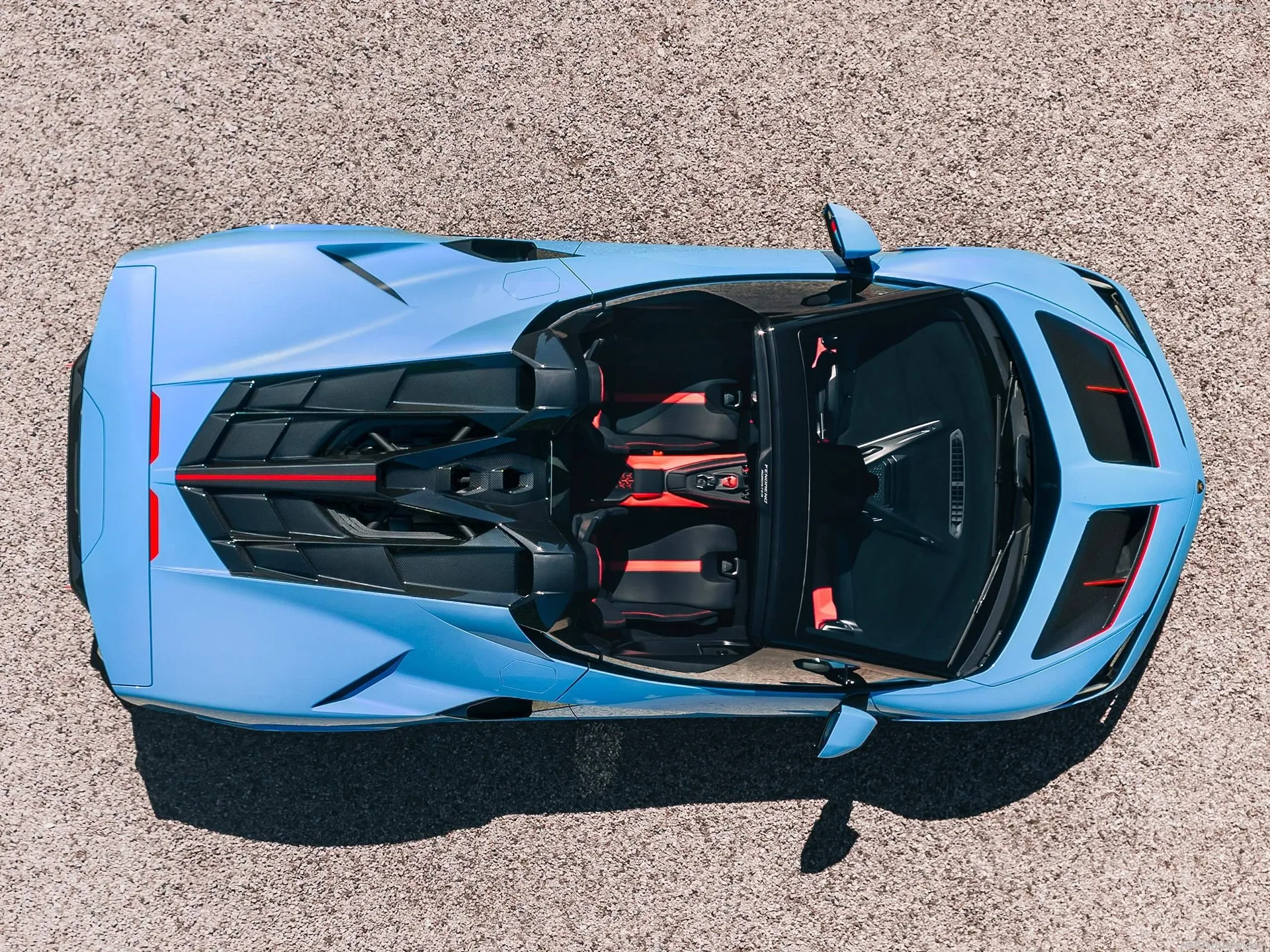 Lamborghini Fenomeno Roadster (2027) – pohled shora