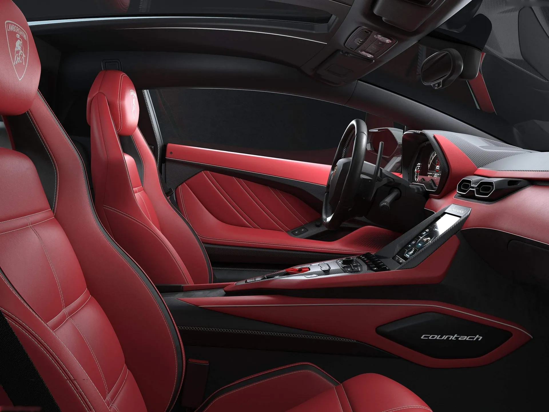 Lamborghini Countach LPI 800-4 (2022) – interiér