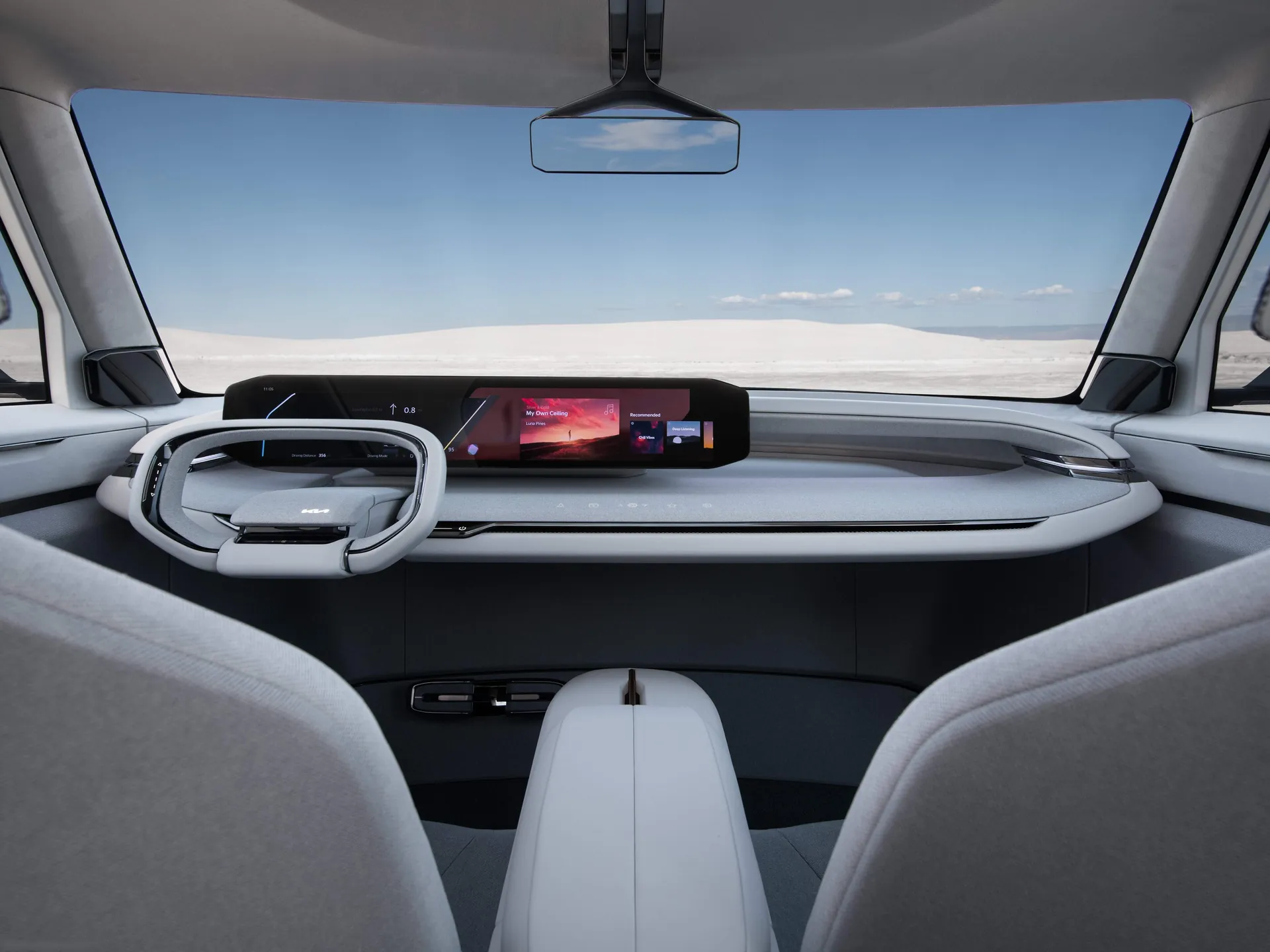 Kia EV9 Concept (2021) – interiér