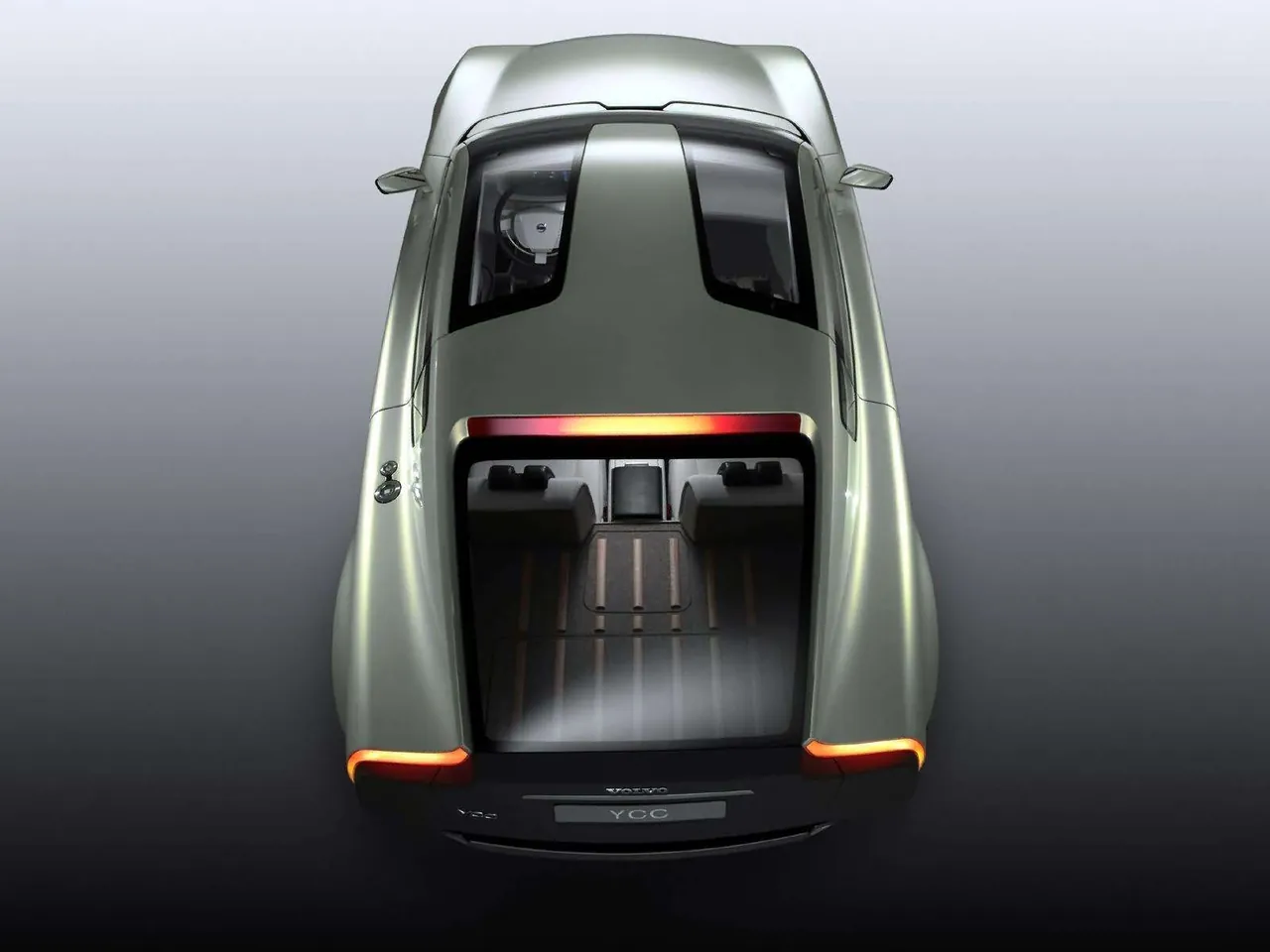 Volvo YCC Concept (2004) – pohled shora