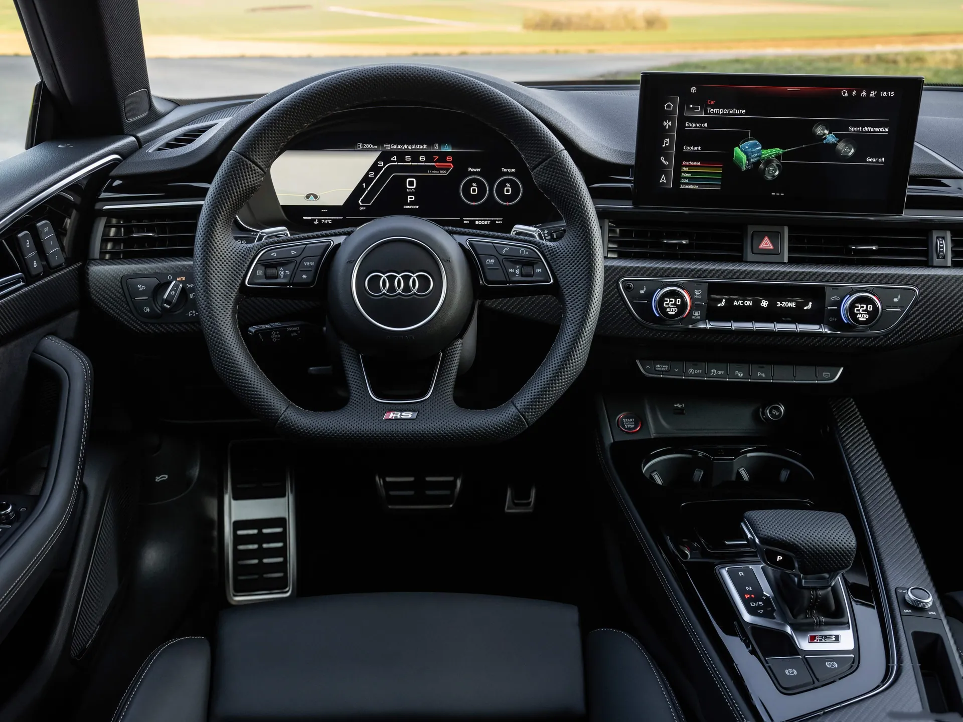 Audi RS5 Sportback (2020) – interiér