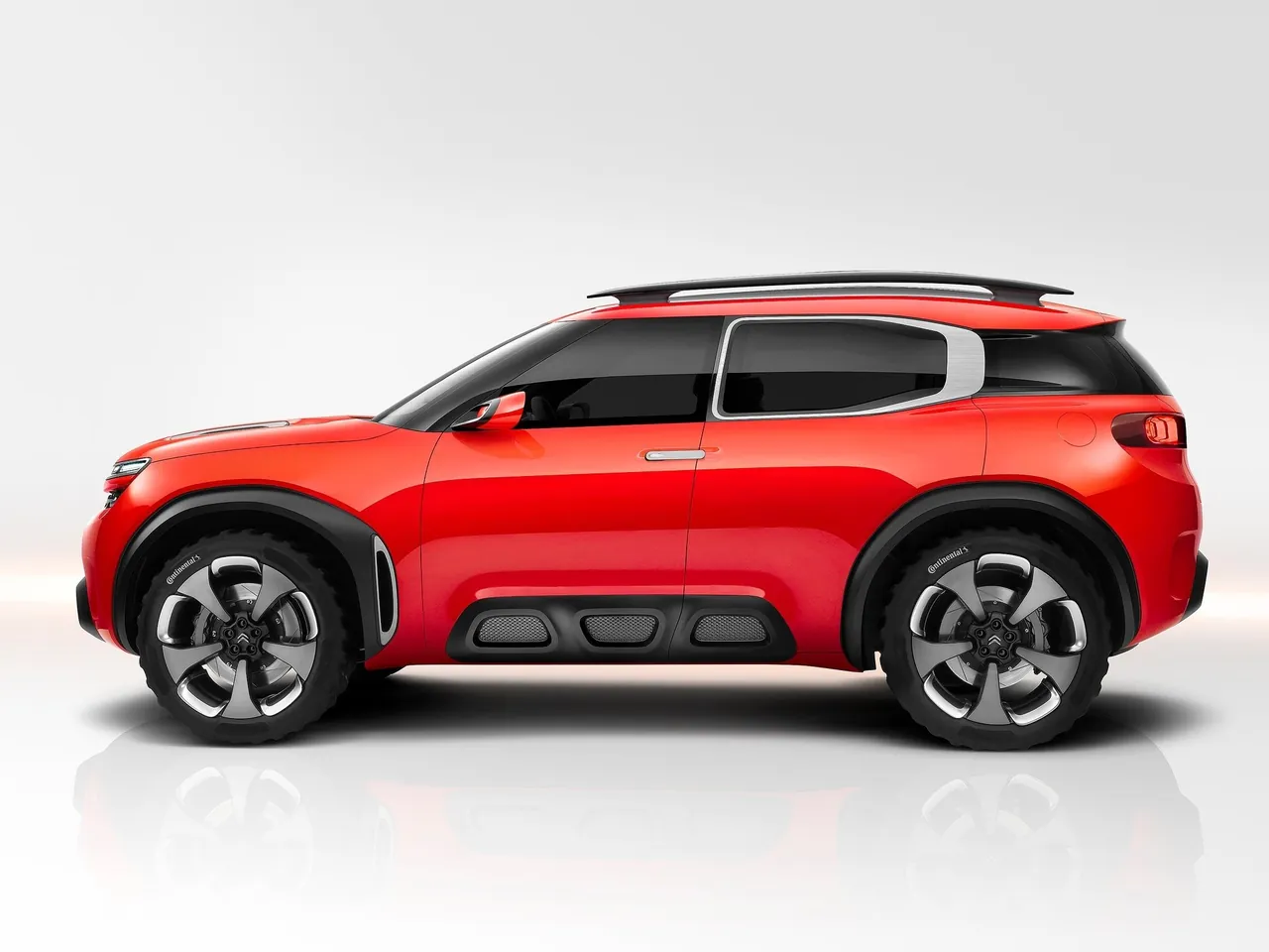 Citroen Aircross Concept (2015) – boční profil