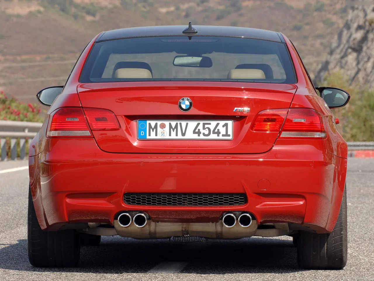 BMW M3 Coupe (2008) – zezadu