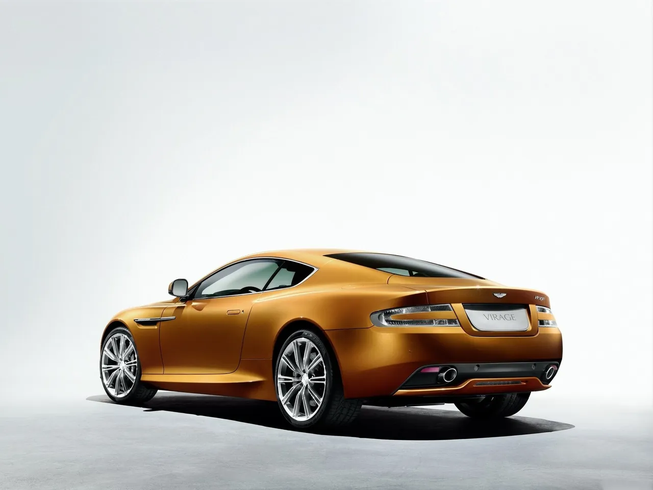 Aston Martin Virage (2012) - Rear Three-Quarter