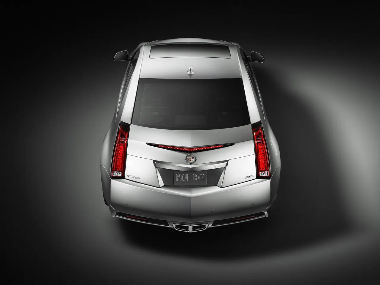 Cadillac CTS Coupe (2011) – zezadu