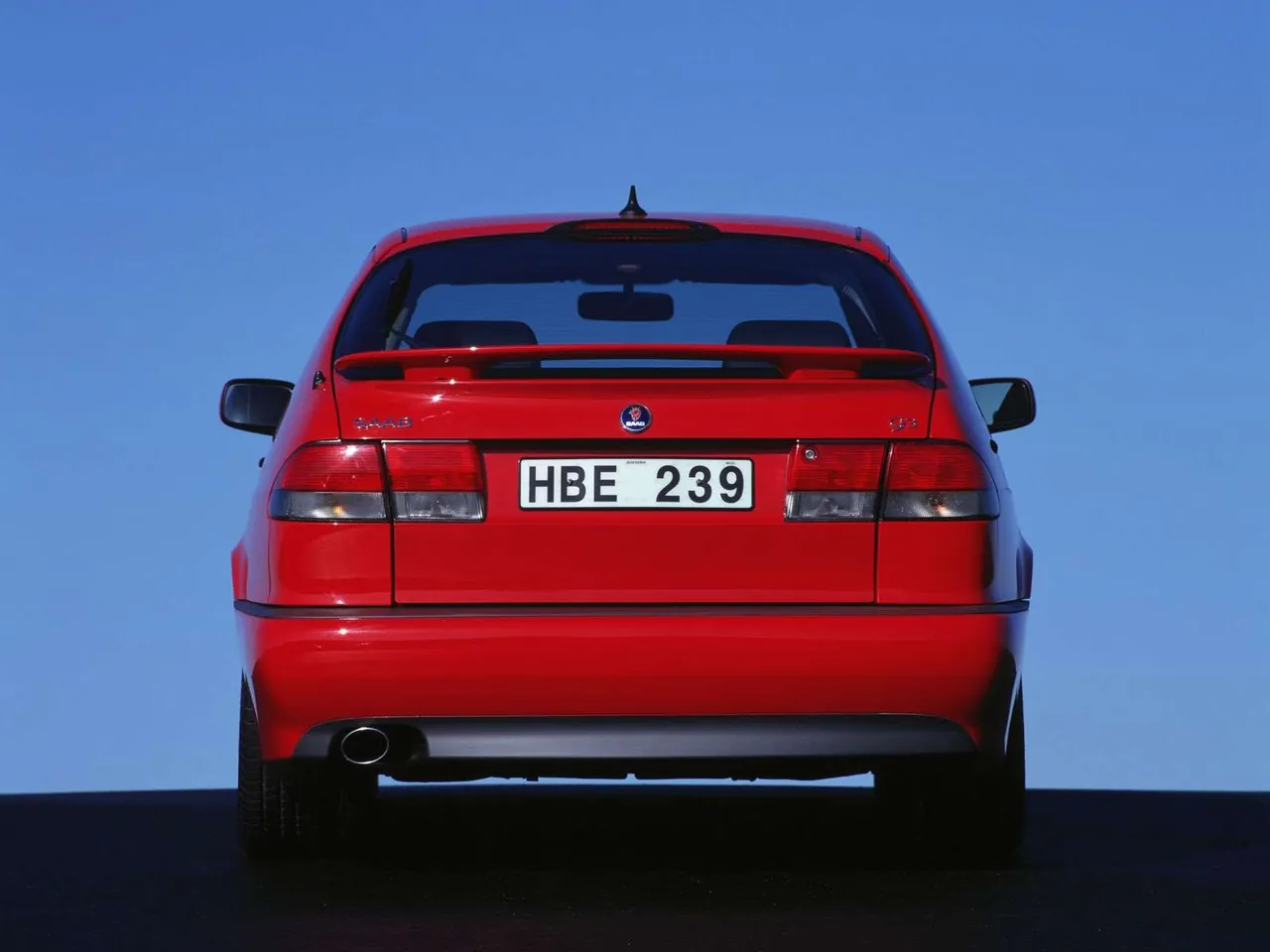 Saab 9-3 Aero Coupe (2001) – zezadu