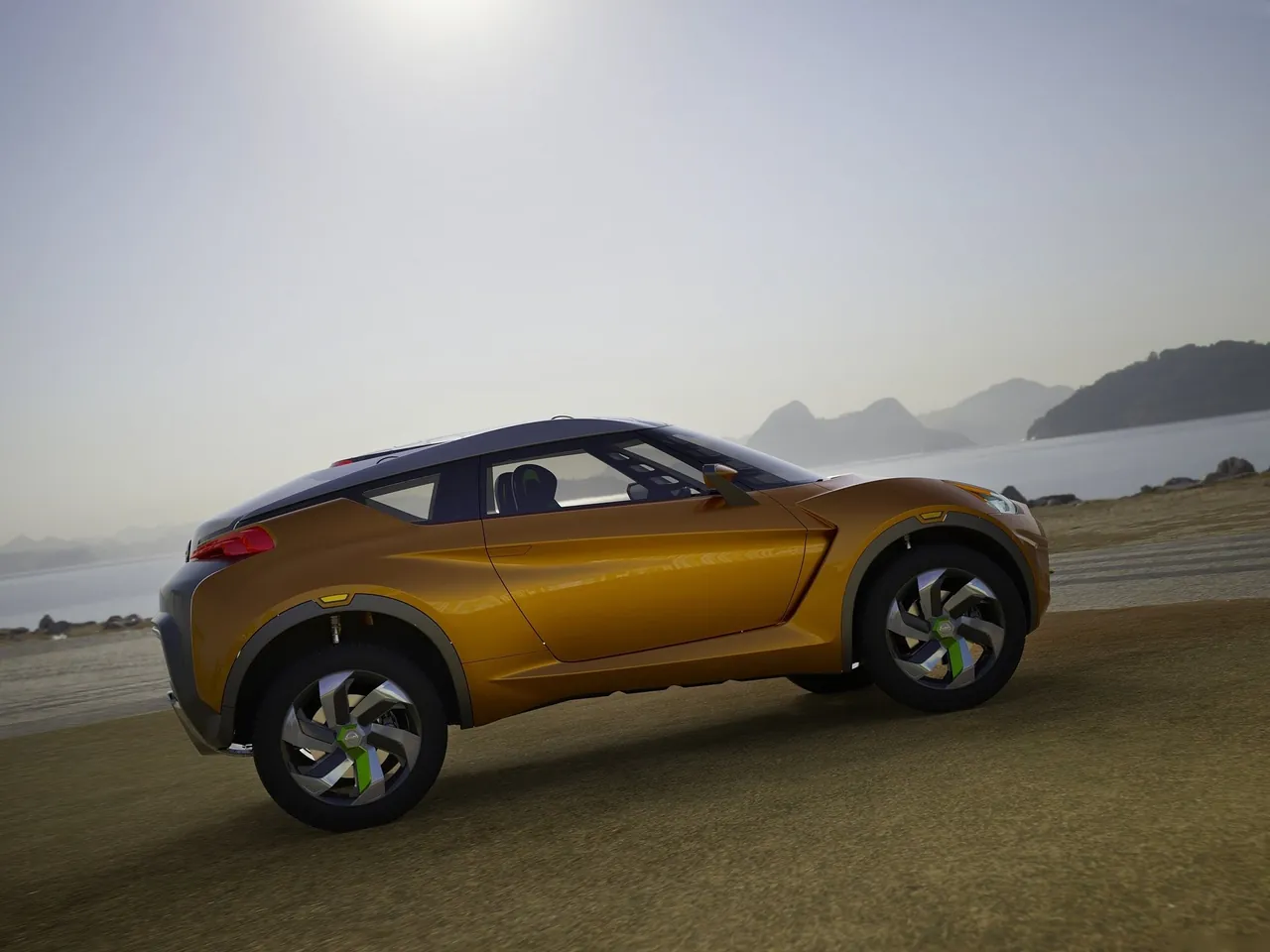 Nissan Extrem Concept (2012) – boční profil