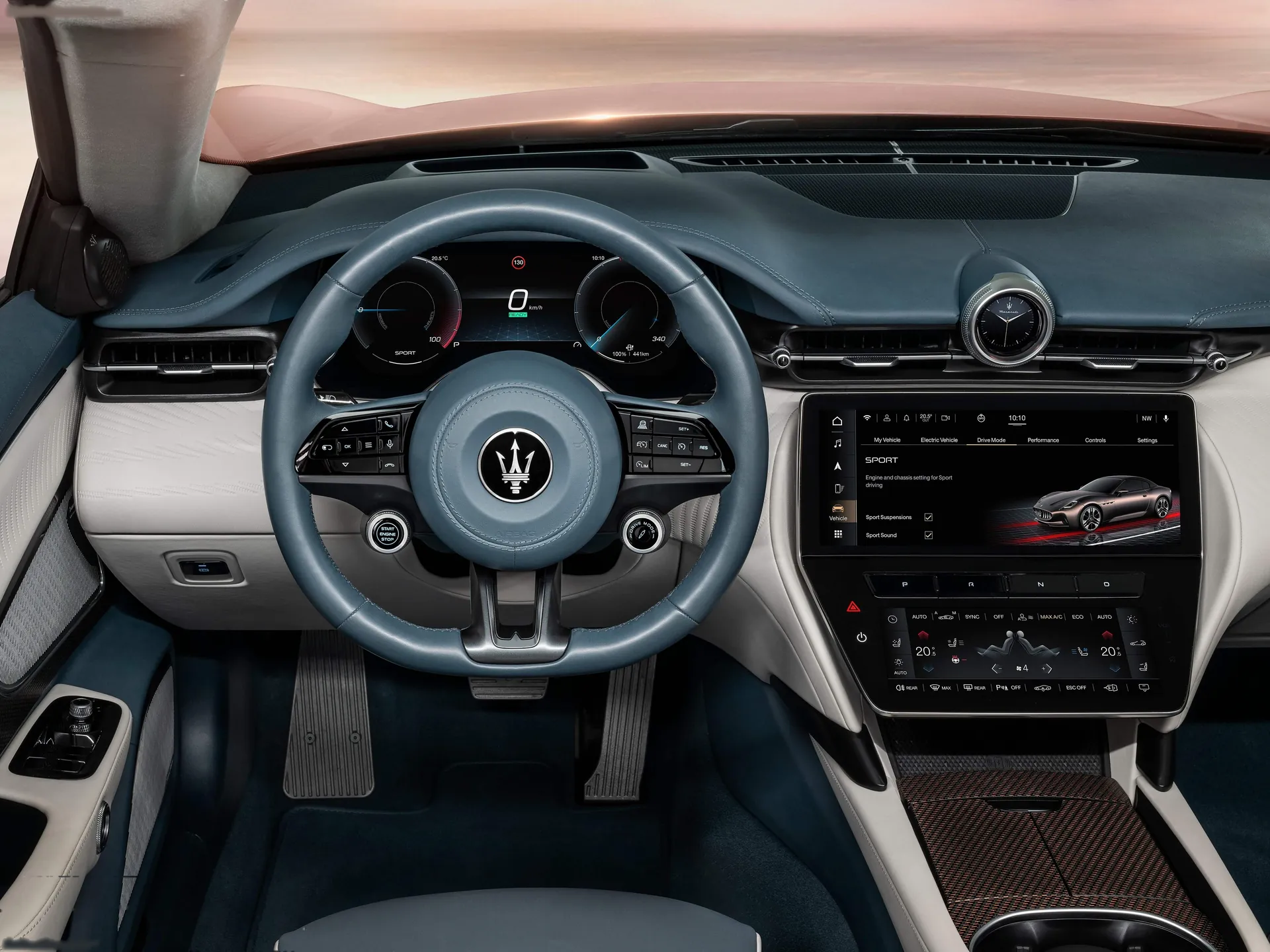Maserati GranCabrio Folgore (2025) – interiér