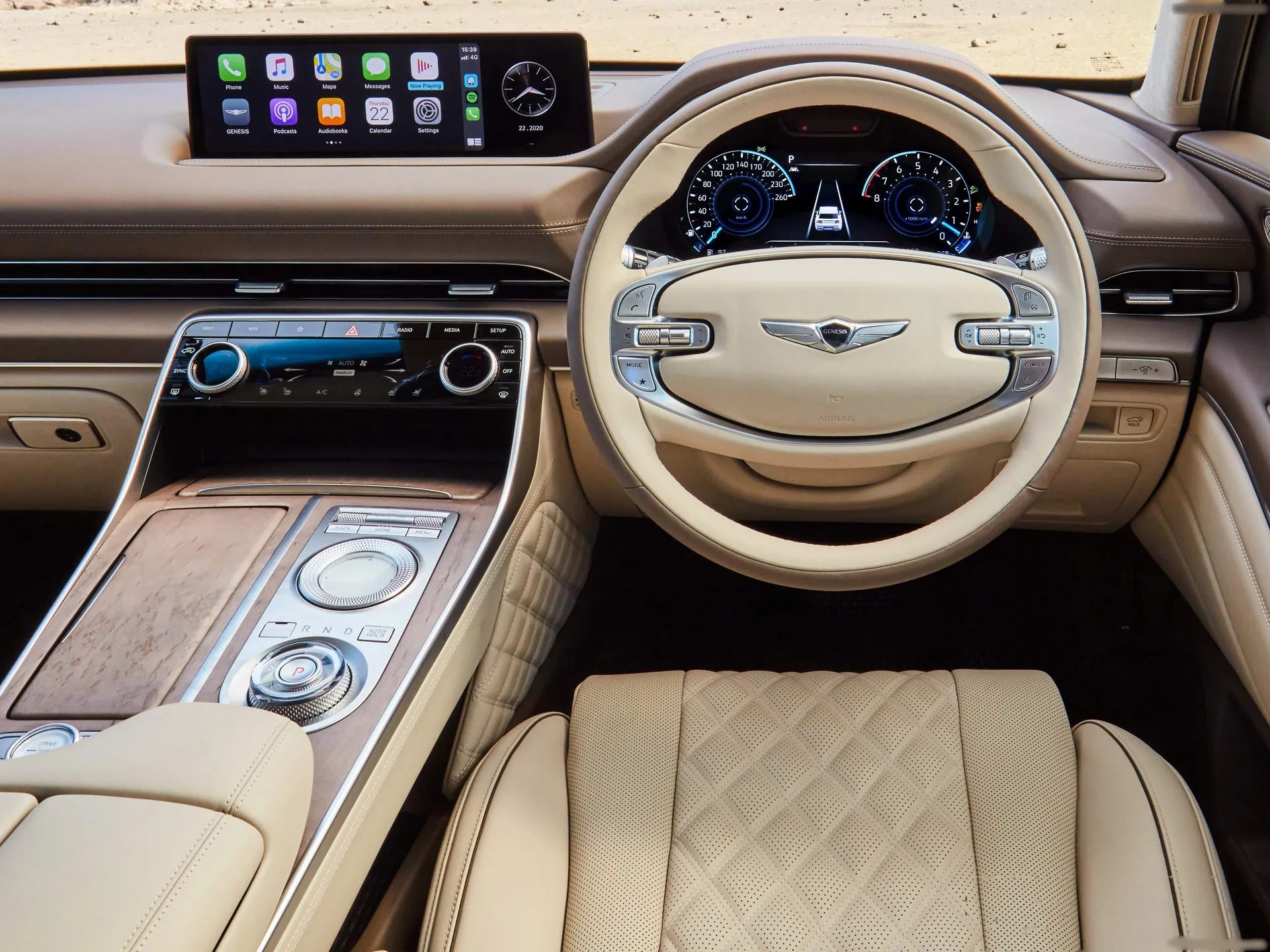 Genesis GV80 [AU] (2021) – interiér