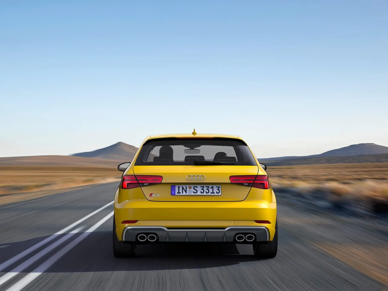 Audi S3 (2017) – zezadu