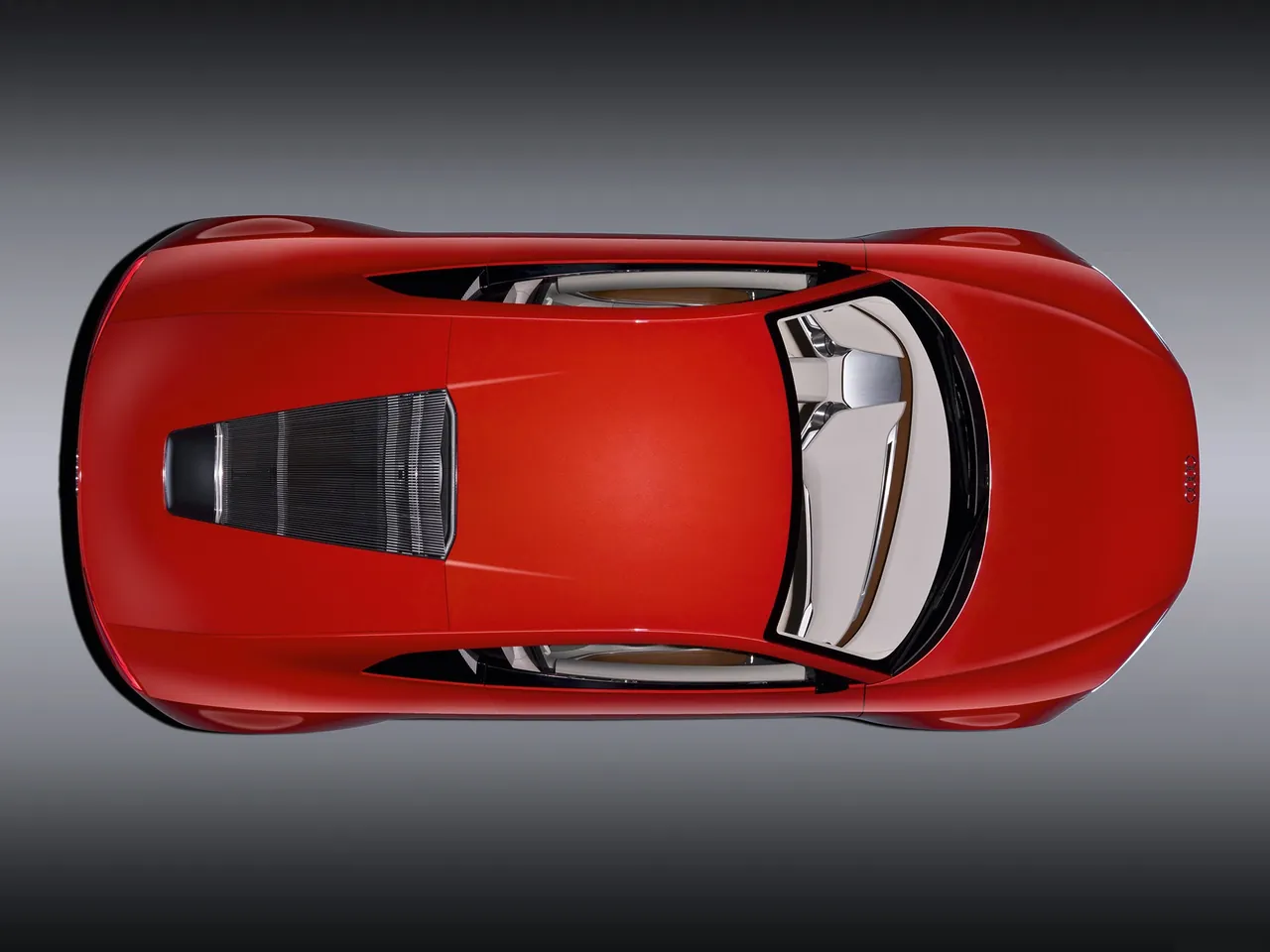 Audi e-tron Concept (2009) – pohled shora