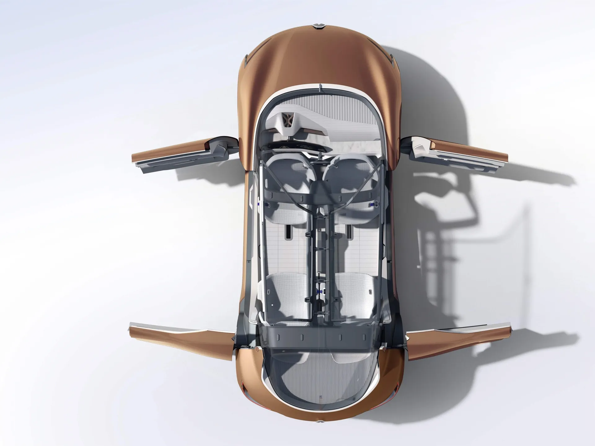 Renault Symbioz Concept (2017) – pohled shora