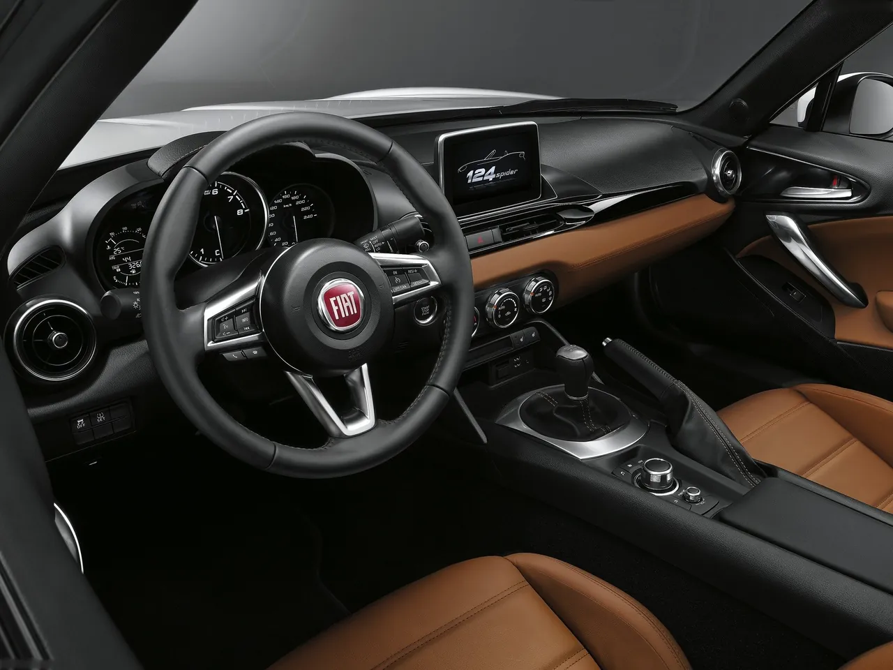 Fiat 124 Spider (2017) – interiér