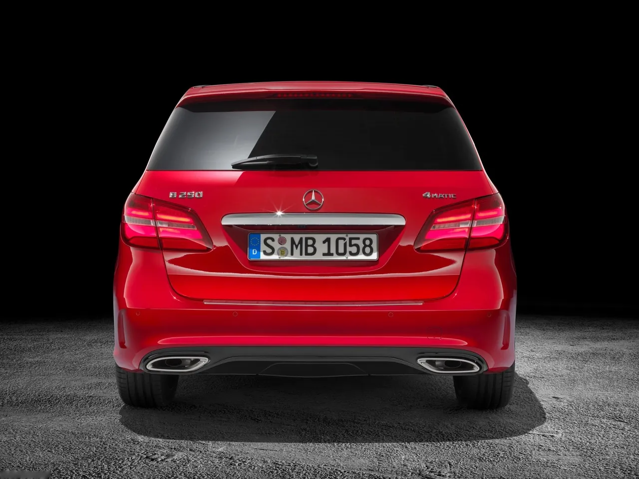 Mercedes-Benz B-Class (2015) - Rear