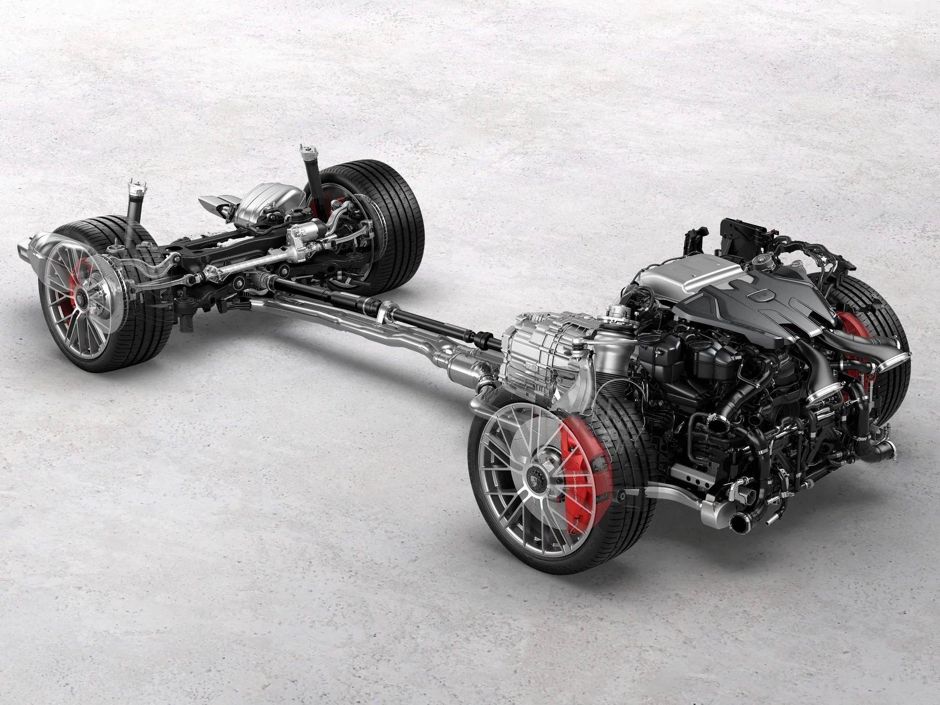 Porsche Panamera Turbo E-Hybrid (2024) – technika