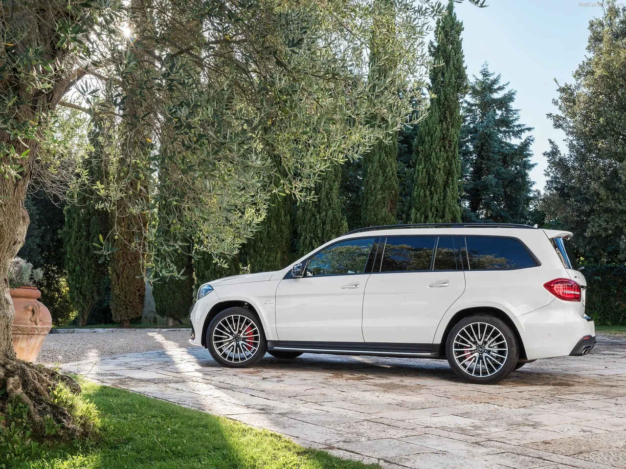 Mercedes-Benz GLS63 AMG (2017) - Side Profile