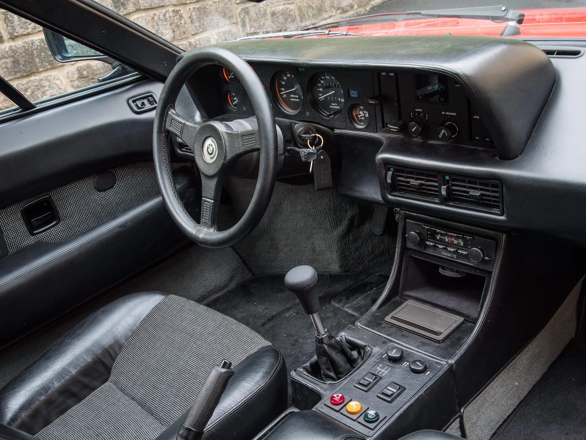 BMW M1 (1979) – interiér