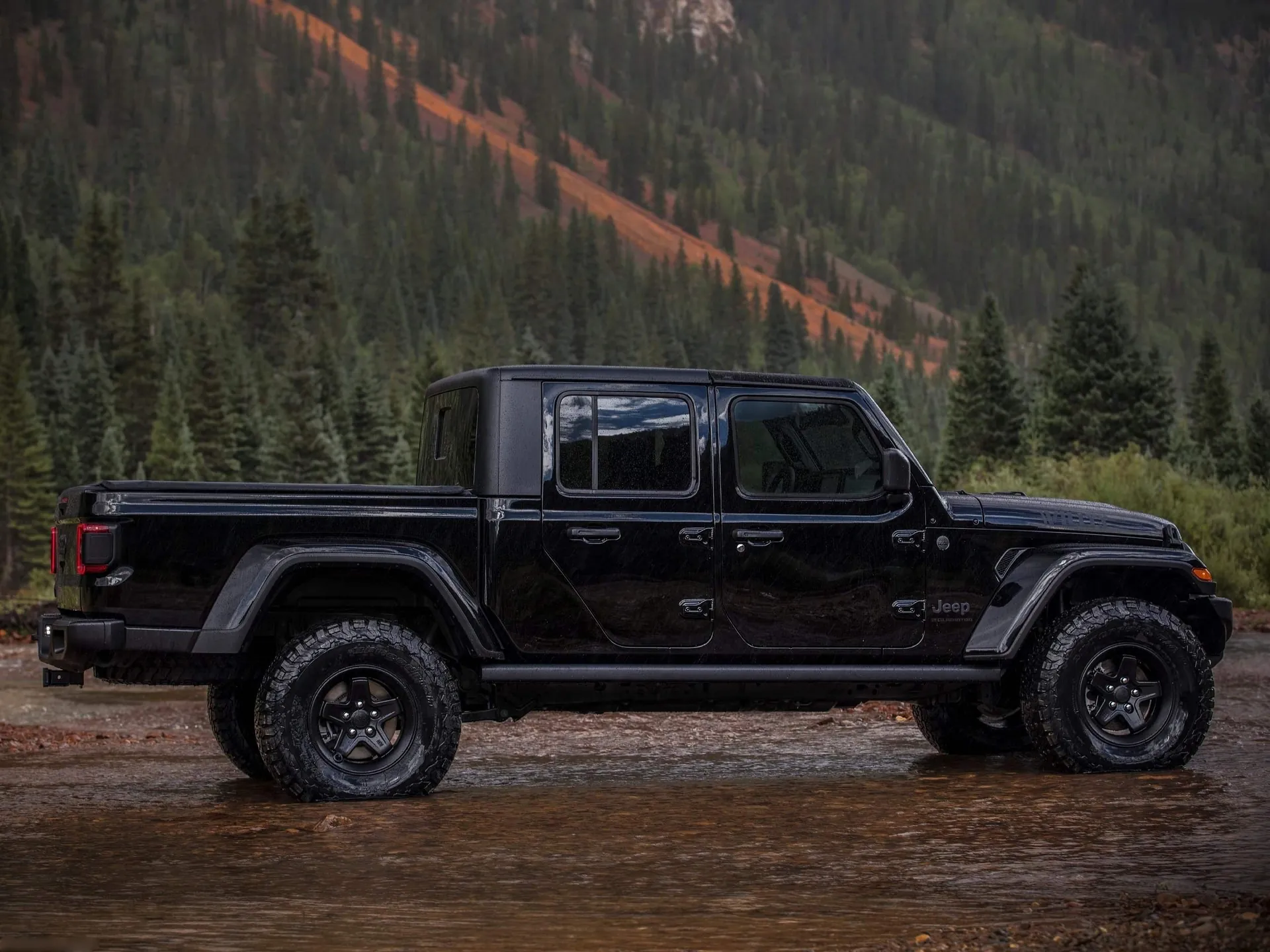 Jeep Gladiator (2024) – boční profil