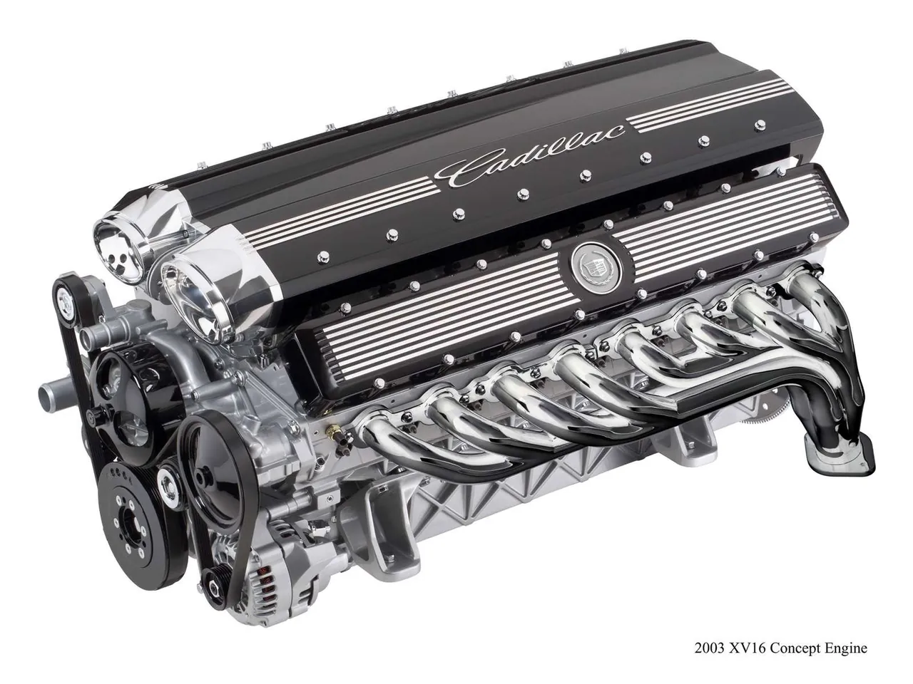 Cadillac Sixteen Concept (2003) – motor