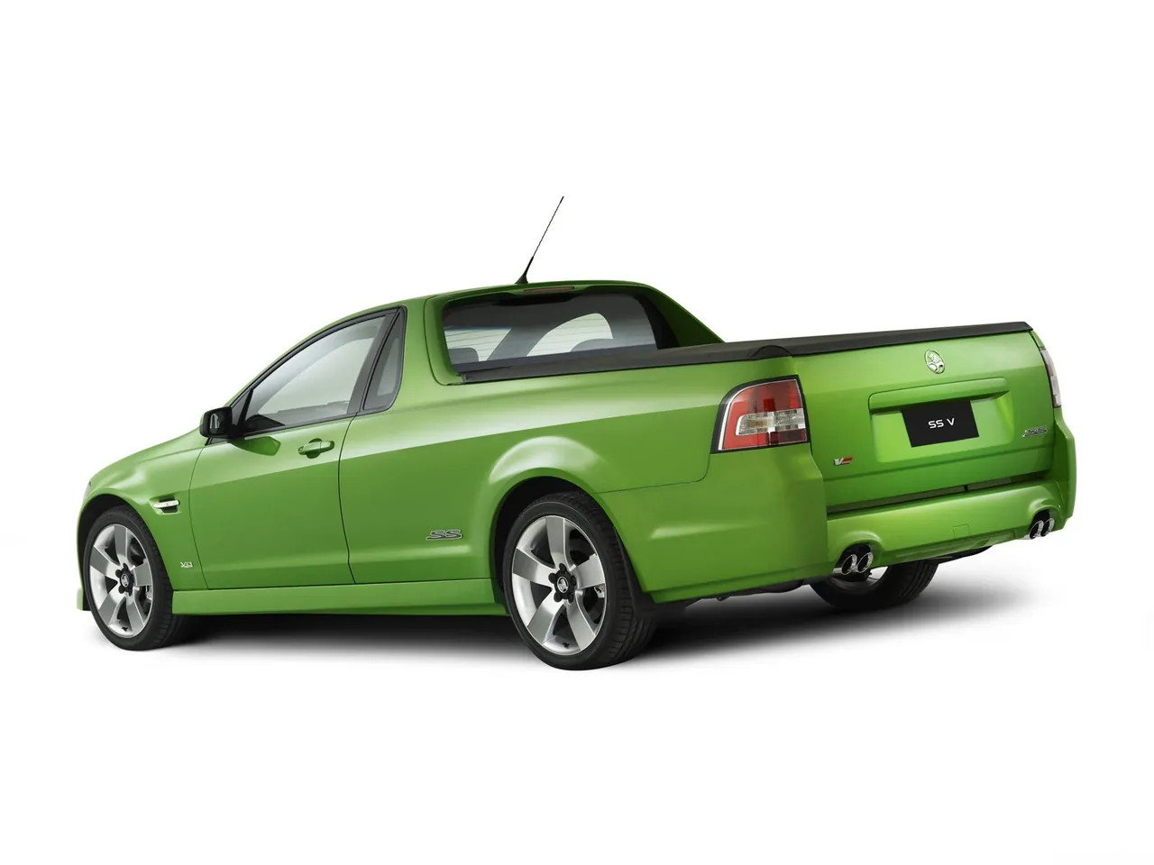 Holden VE Ute SS V (2007) – zadní tříčtvrteční pohled