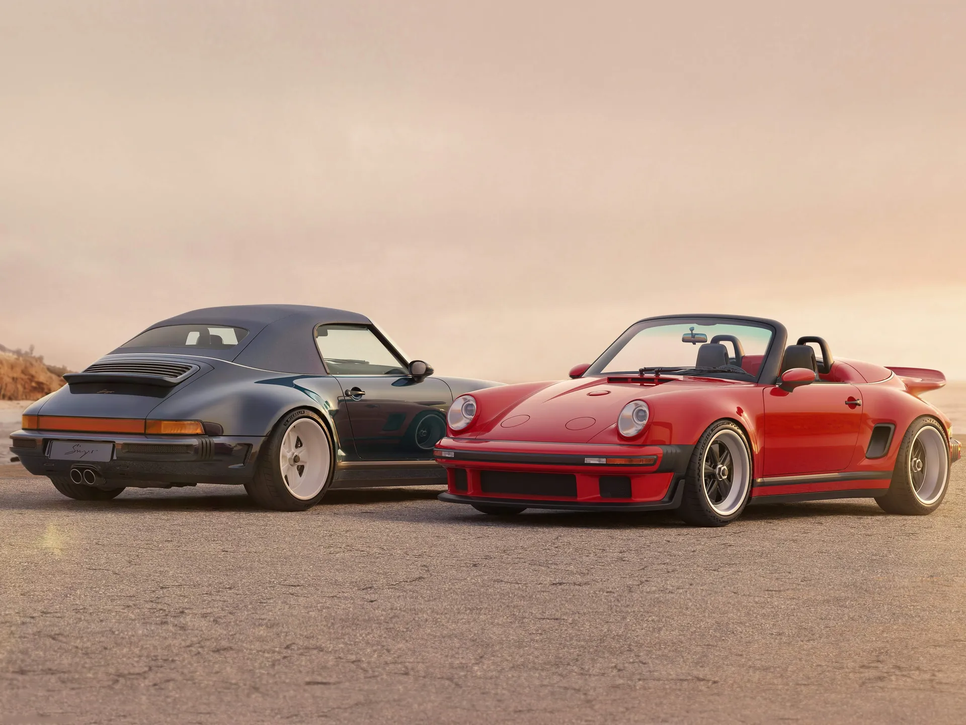 Singer 911 Carrera Cabriolet Reimagined Type 964 (2026) – skupinový snímek