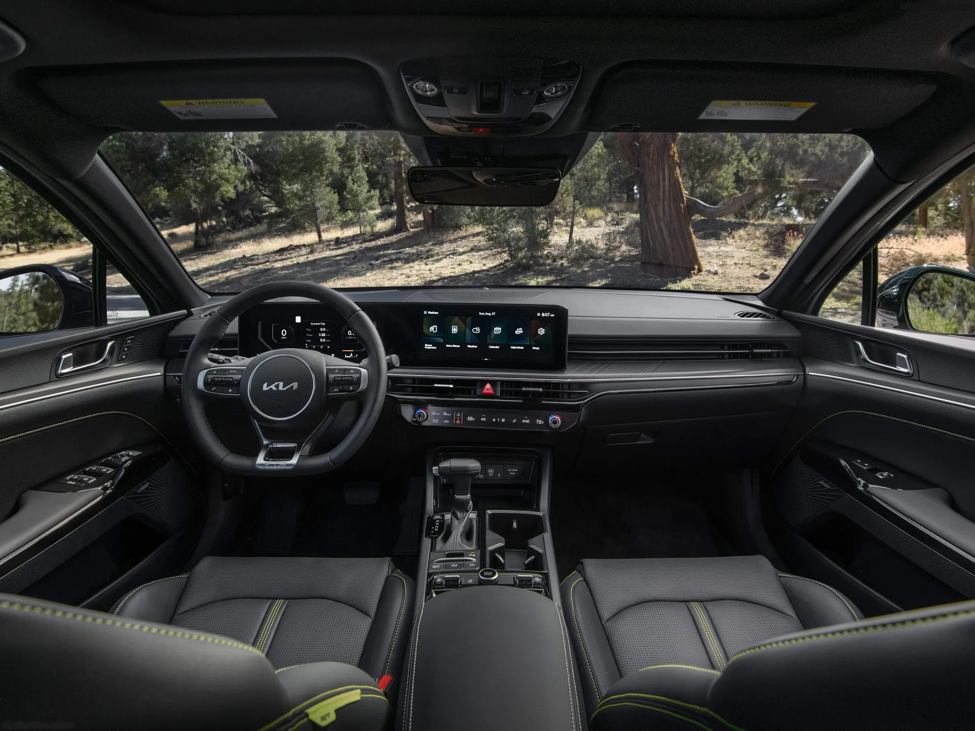 Kia K5 (2025) – interiér
