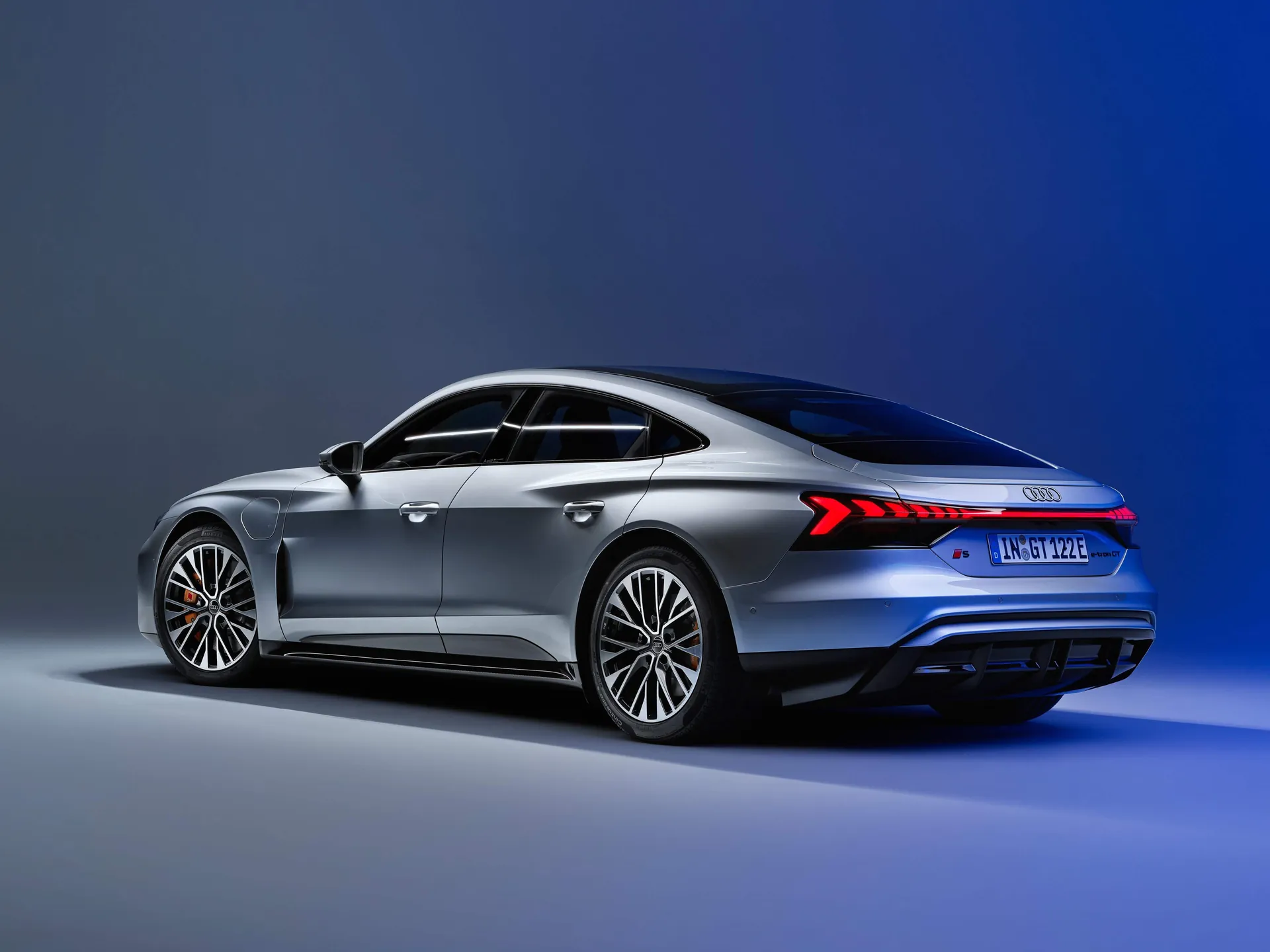 Audi S e-tron GT (2025) – zadní tříčtvrteční pohled