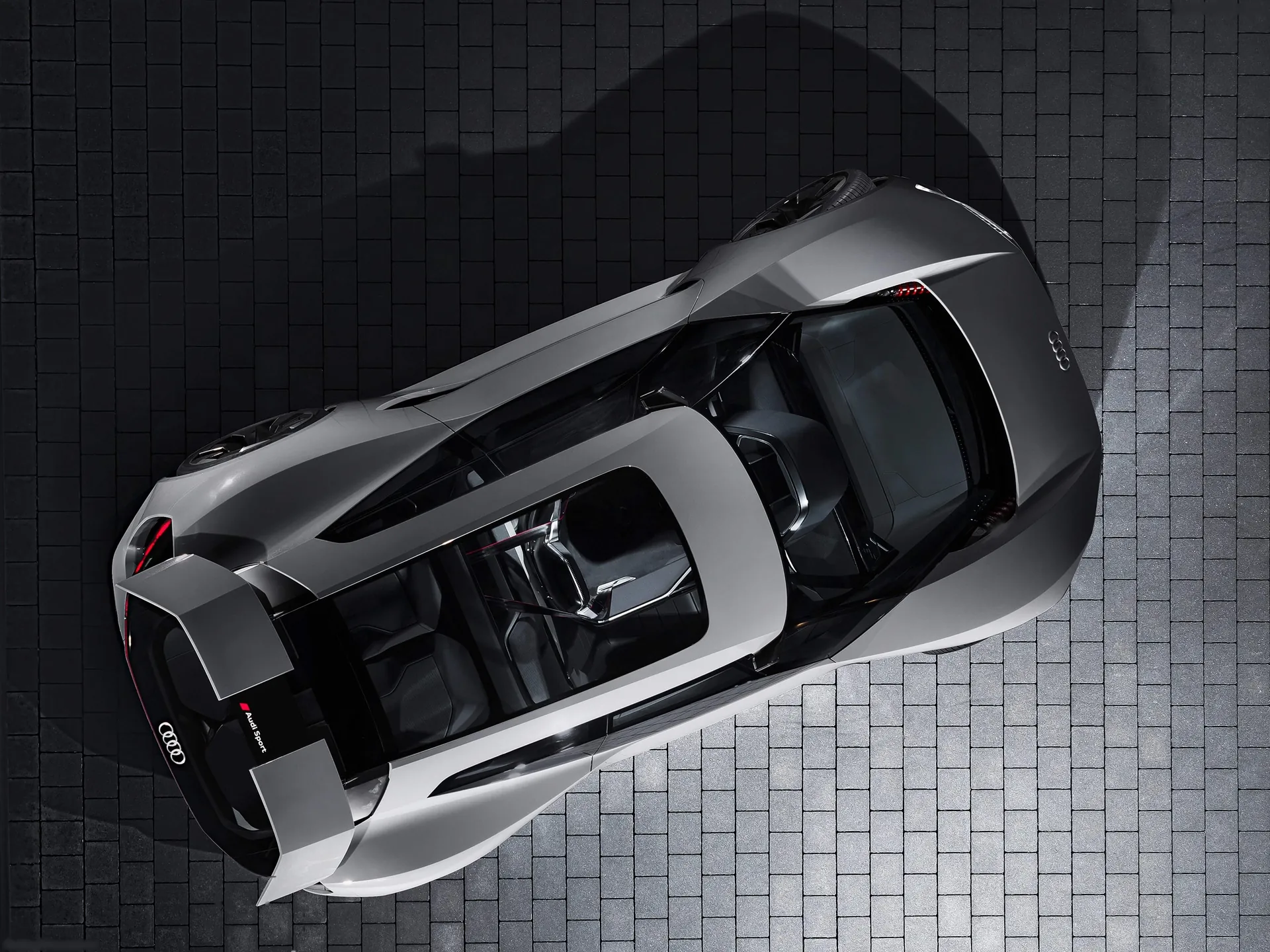 Audi PB18 e-tron Concept (2018) – pohled shora