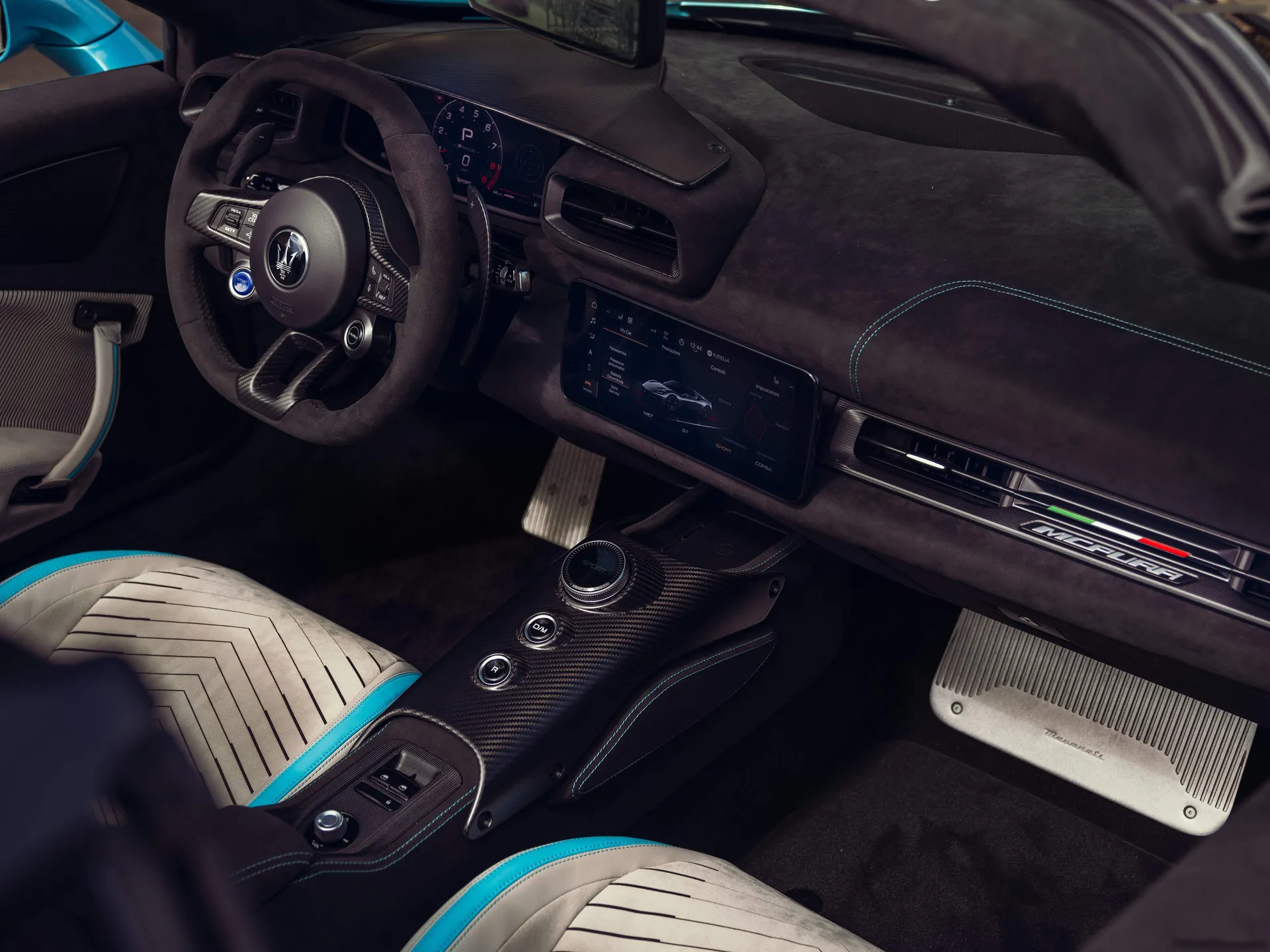 Maserati MCPura Cielo (2026) – interiér