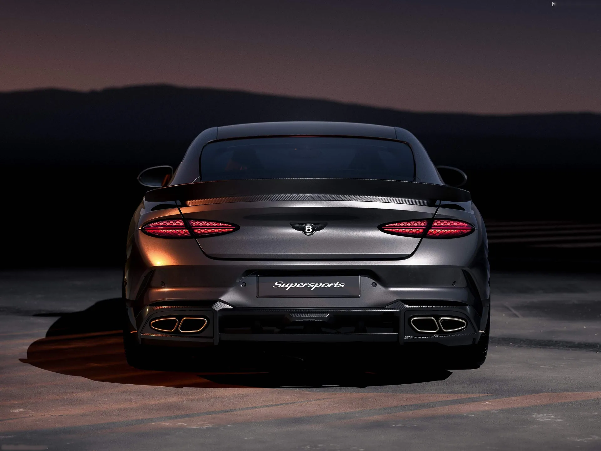 Bentley Continental GT Supersports (2027) - Rear