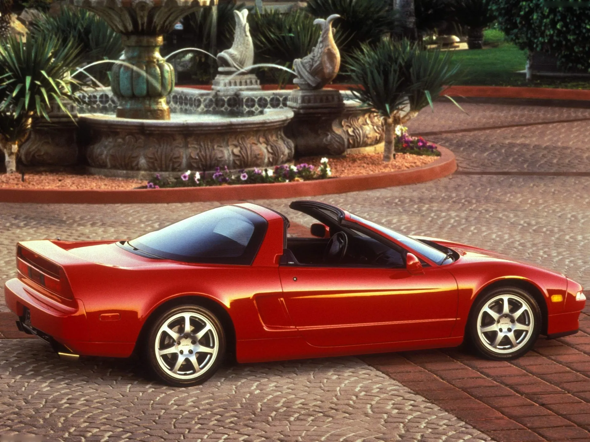 Acura NSX-T (1995) – zadní tříčtvrteční pohled