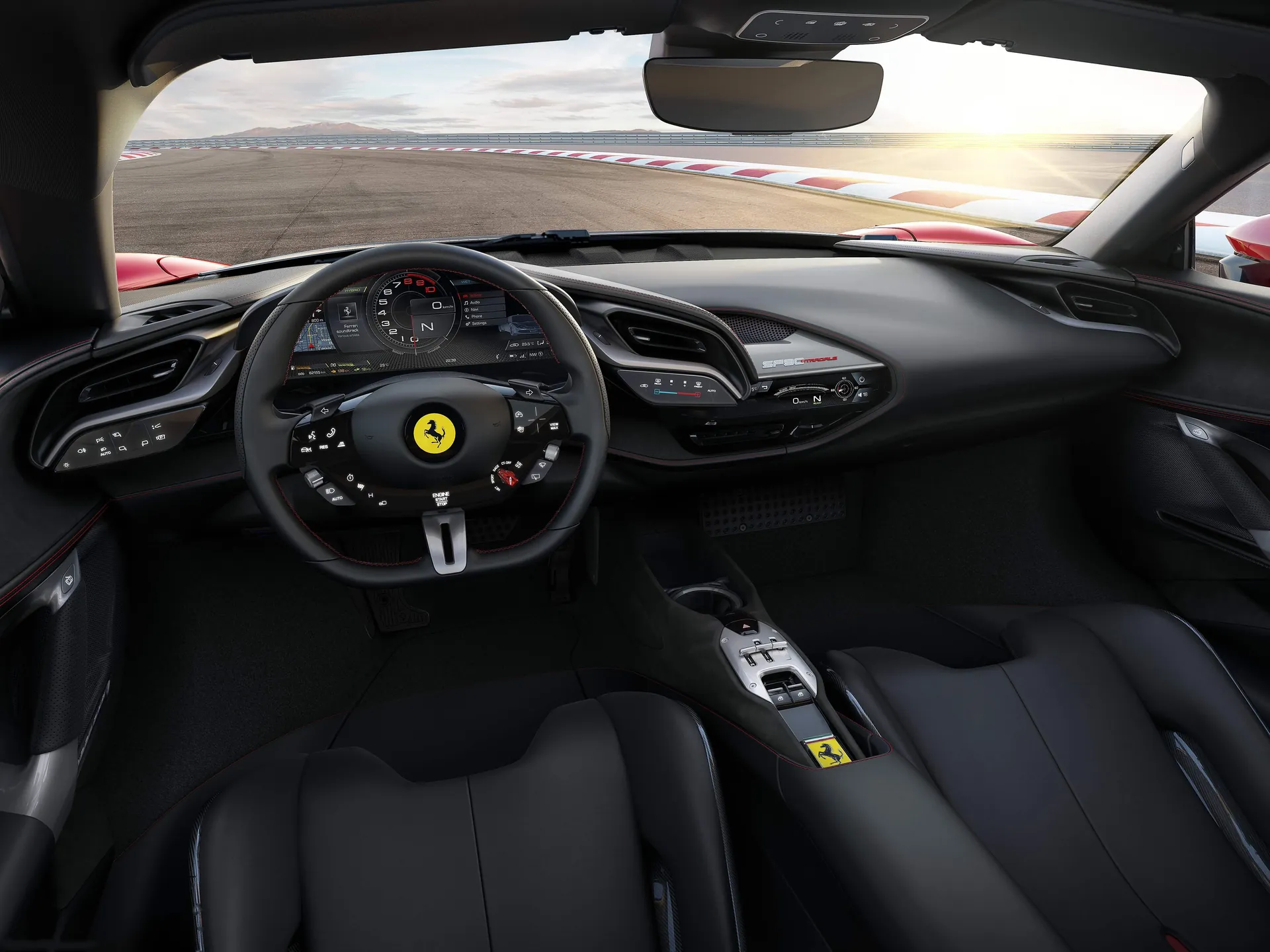 Ferrari SF90 Stradale (2020) – interiér