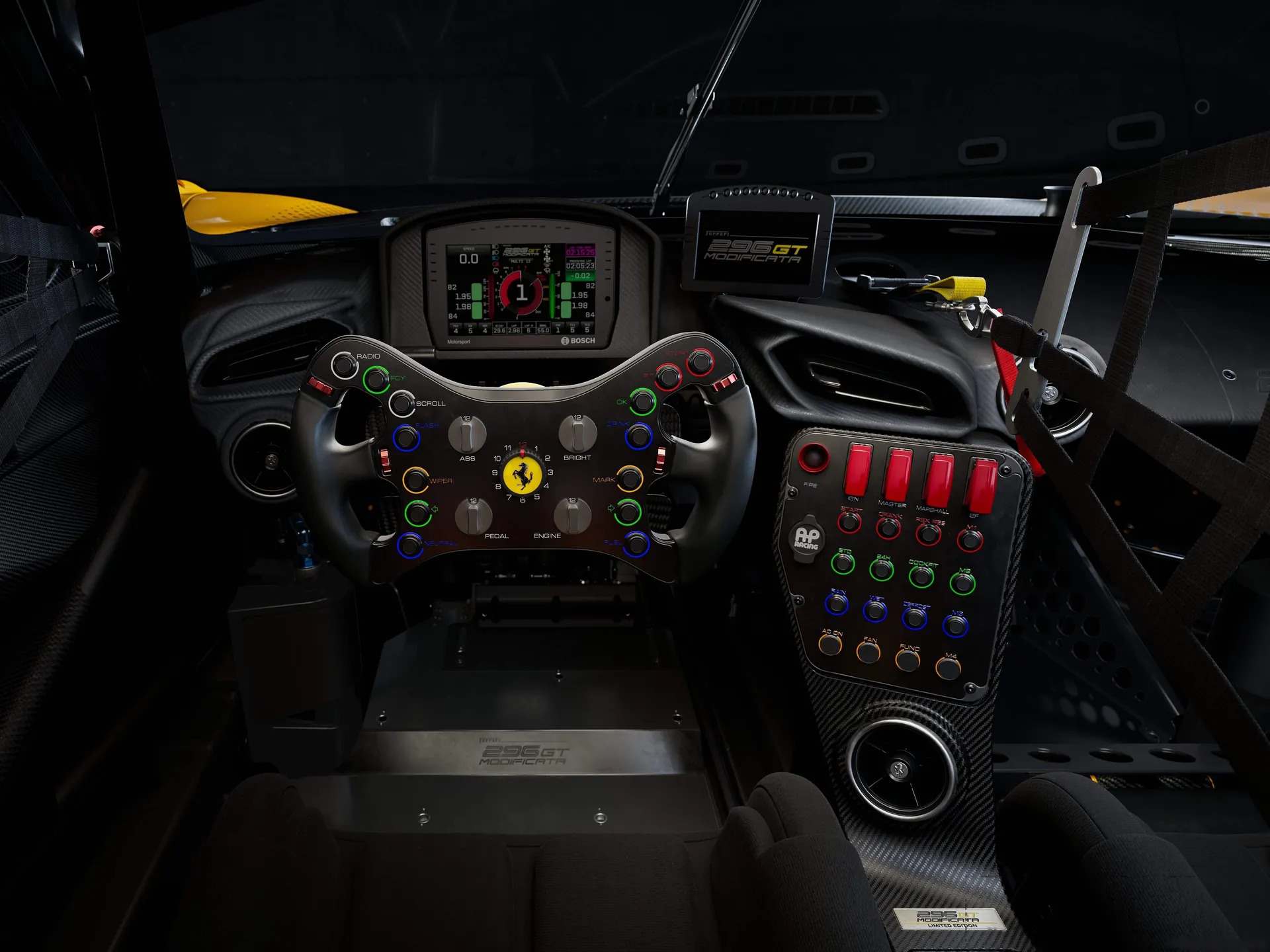 Ferrari 296 GT Modificata (2027) – interiér