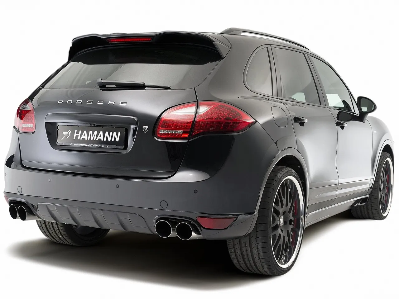 Hamann Porsche Cayenne 958 (2011) – zadní tříčtvrteční pohled