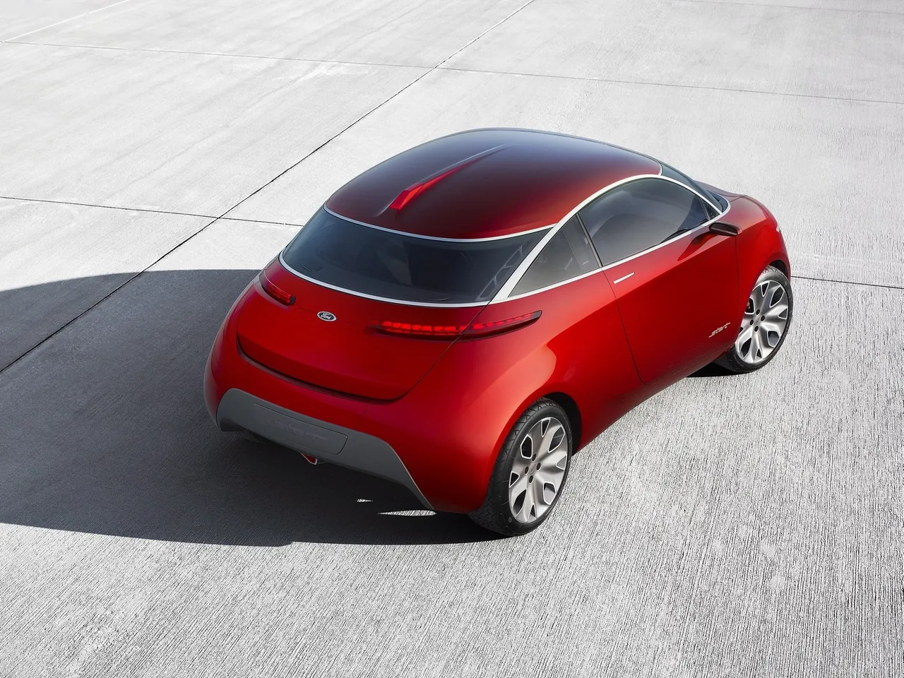 Ford Start Concept (2010) – zadní tříčtvrteční pohled