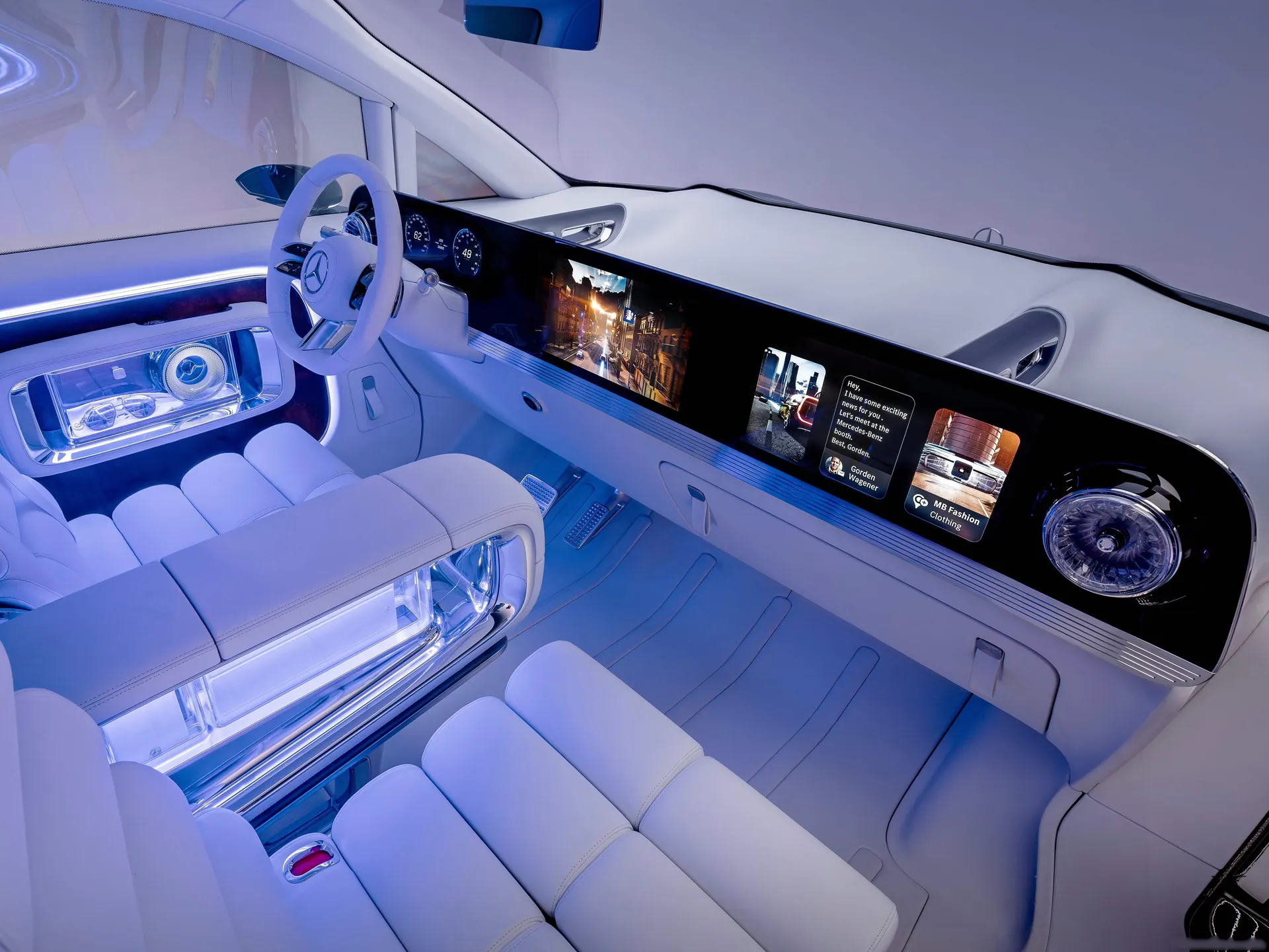 Mercedes-Benz Vision V Concept (2025) – interiér