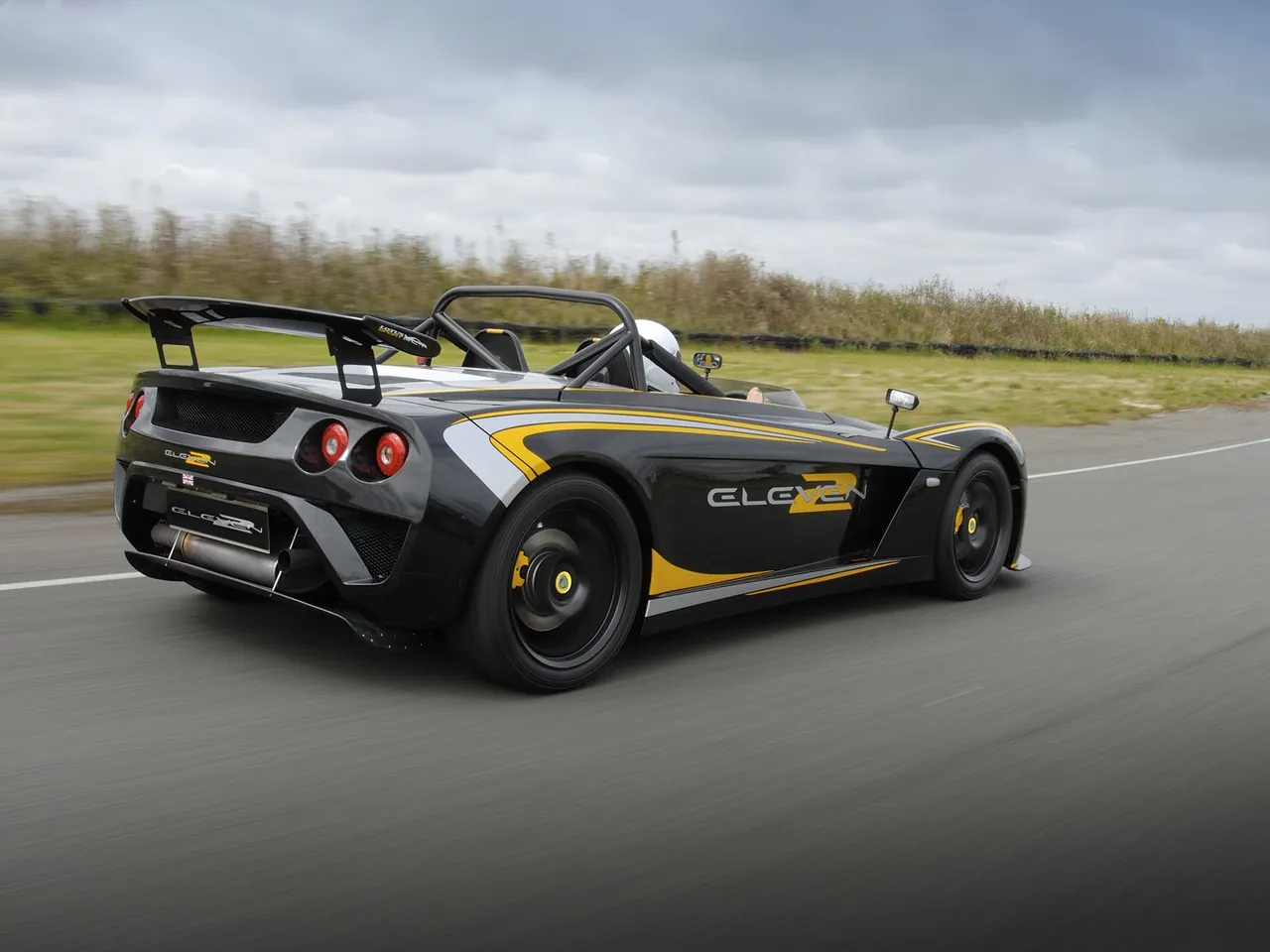 Lotus 2-Eleven (2007) – zadní tříčtvrteční pohled