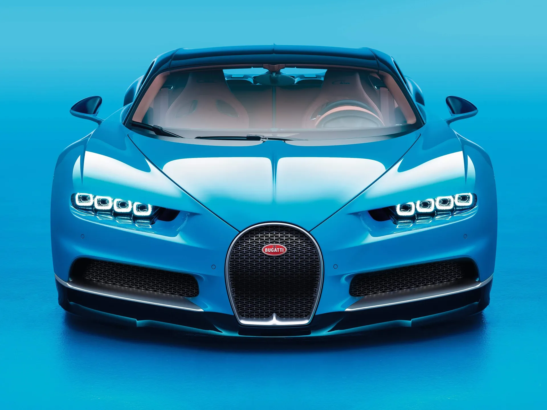 Bugatti Chiron (2017) – zepředu