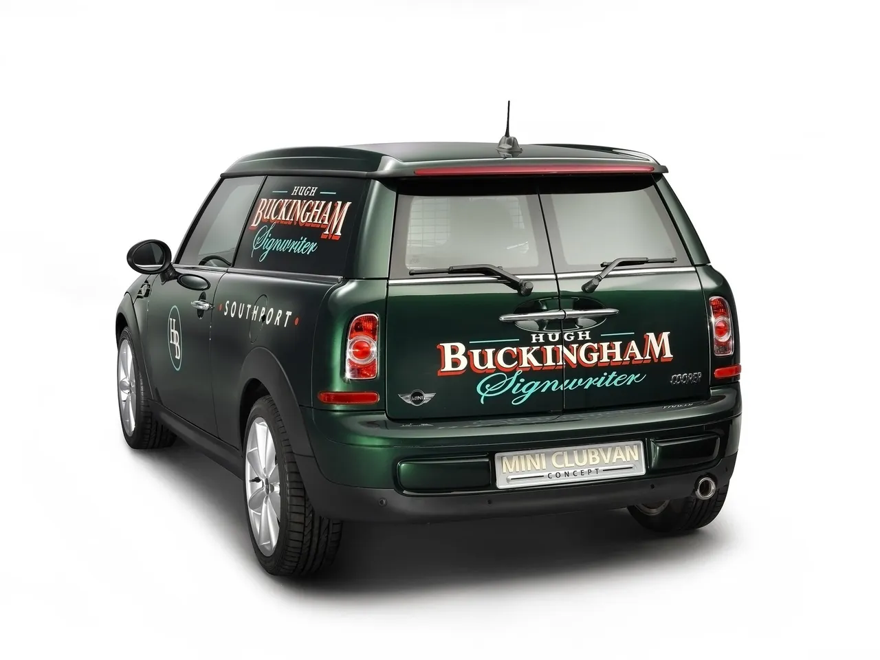 Mini Clubvan Concept (2012) – zadní tříčtvrteční pohled