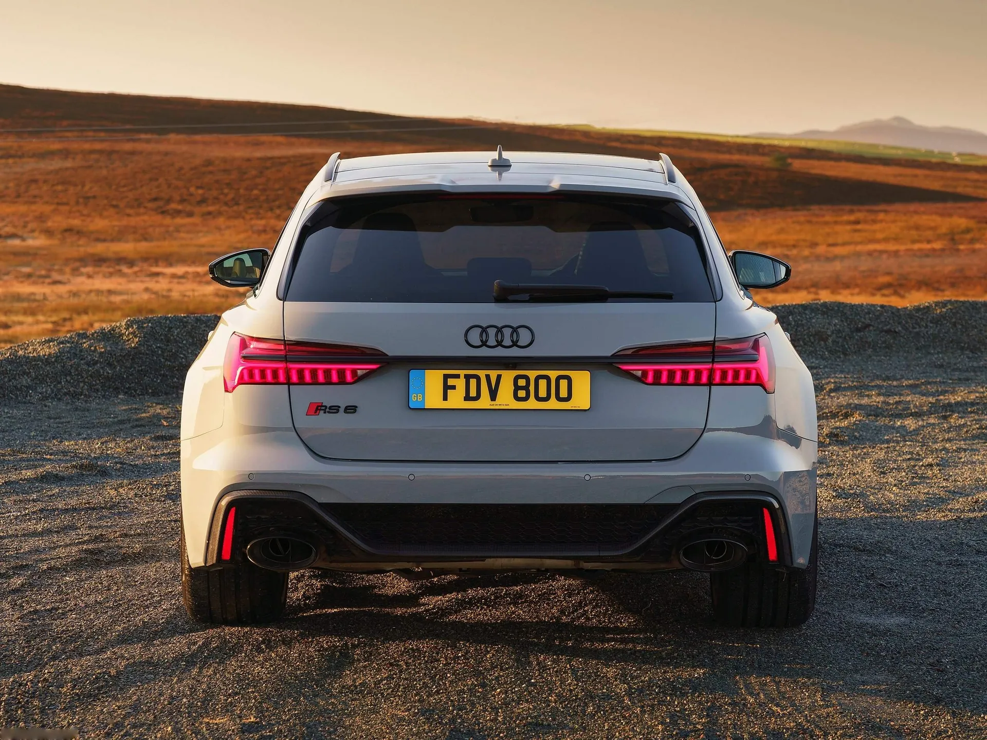 Audi RS6 Avant [UK] (2020) - Rear