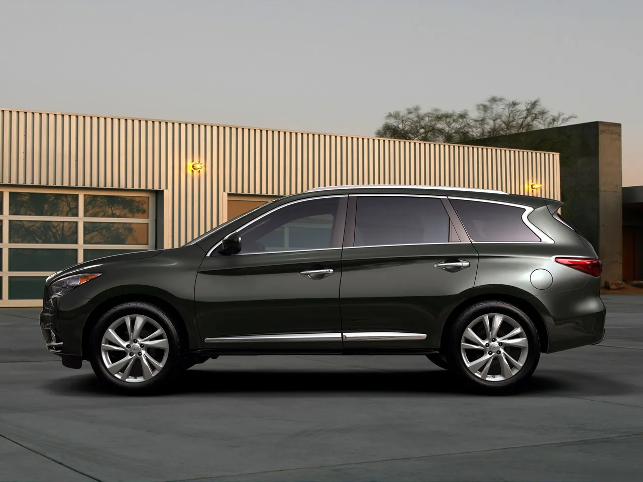 Infiniti JX Concept (2011) – boční profil