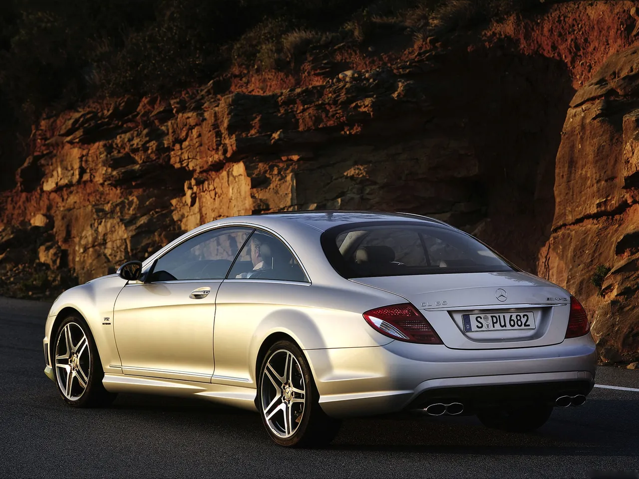 Mercedes-Benz CL65 AMG (2008) - Rear Three-Quarter