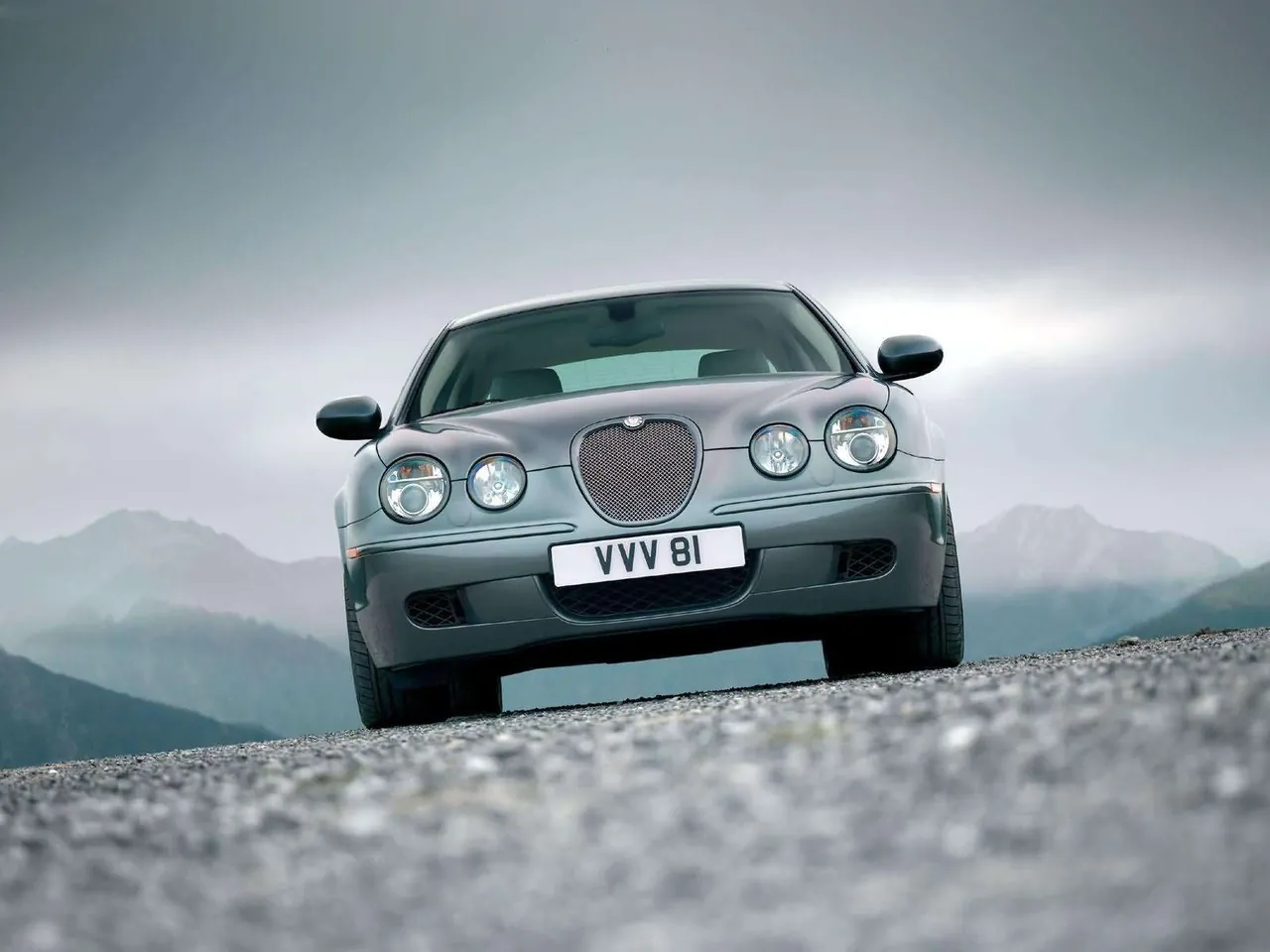 Jaguar SType R (2005) – zepředu