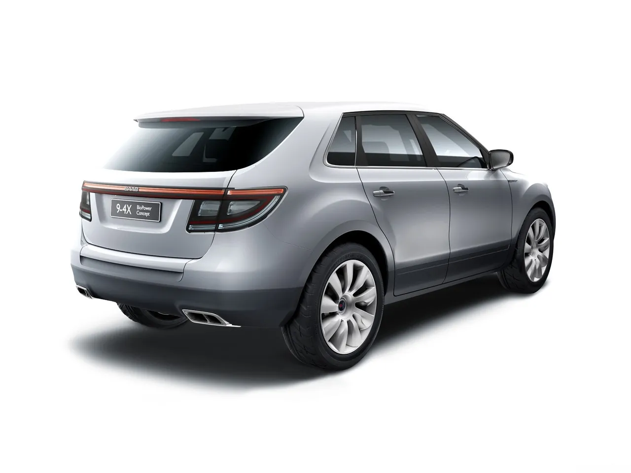 Saab 9-4X BioPower Concept (2008) – zadní tříčtvrteční pohled