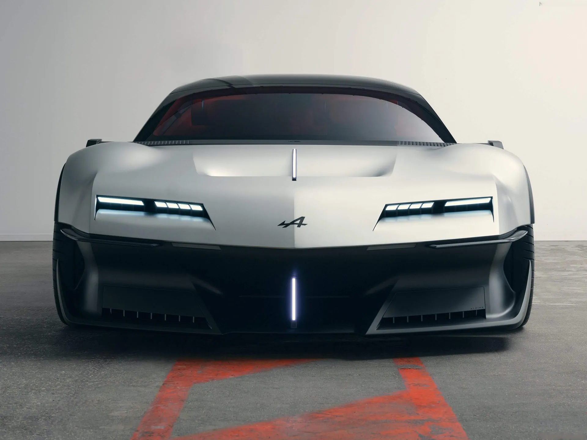 Alpine A310 Vision Concept (2026) – zepředu