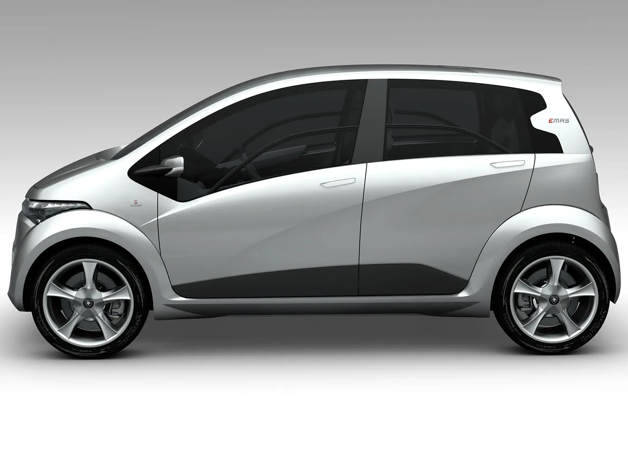 Italdesign Emas Concept (2010) – boční profil