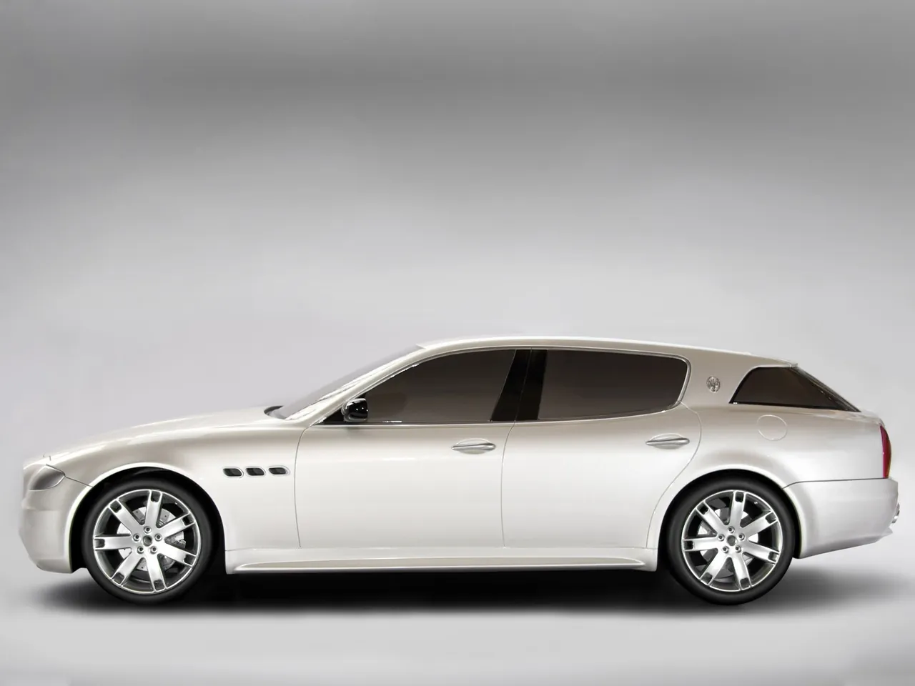 StudioTorino Maserati Cinqueporte (2008) – boční profil