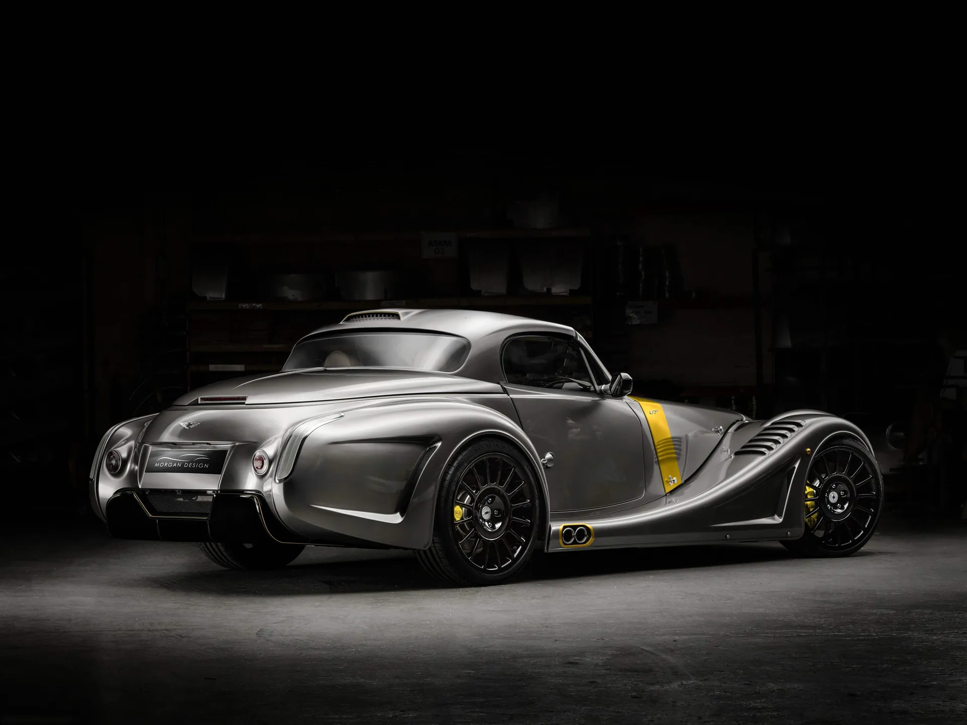 Morgan Aero GT (2018) – zadní tříčtvrteční pohled