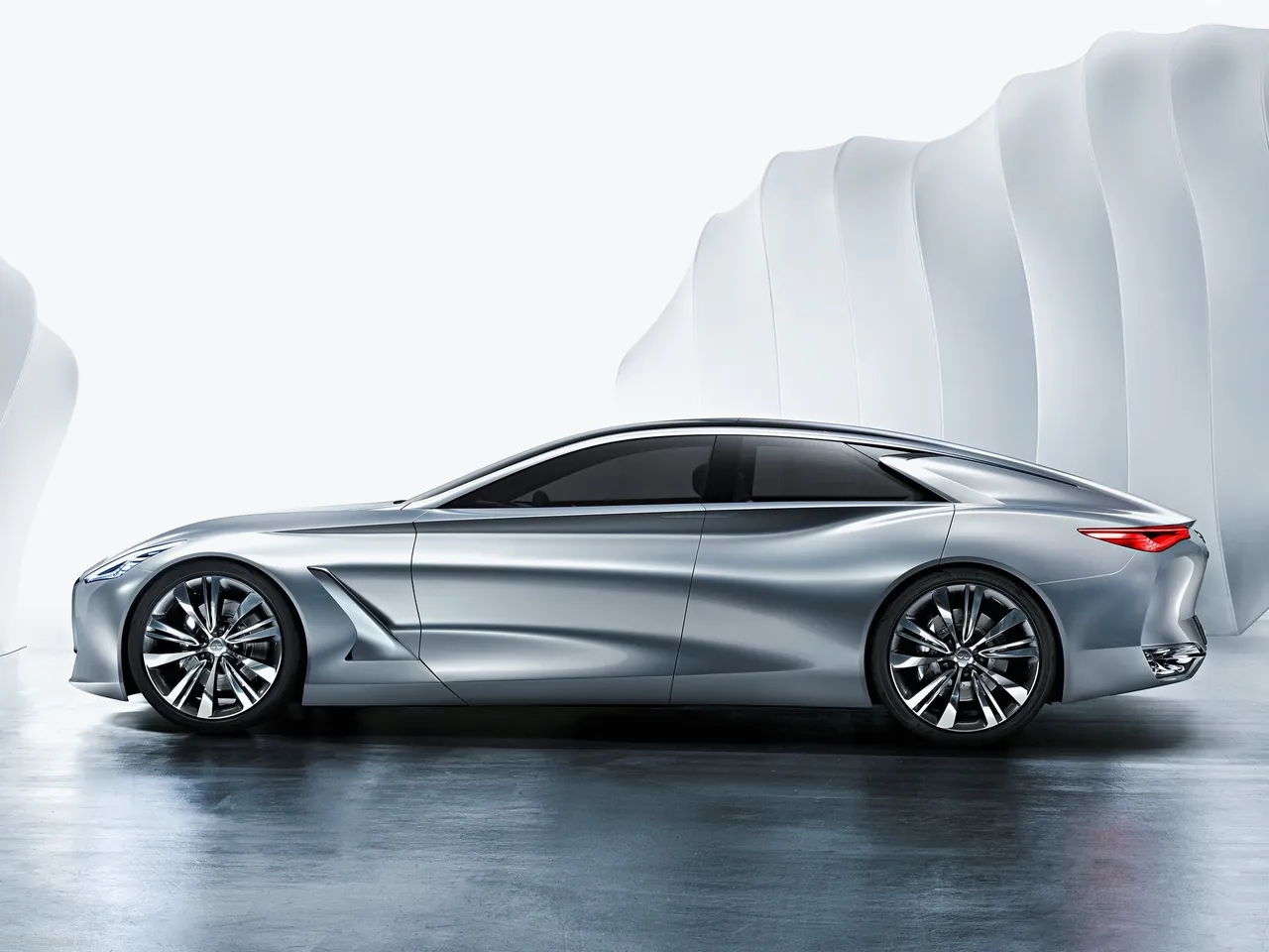 Infiniti Q80 Inspiration Concept (2014) – boční profil